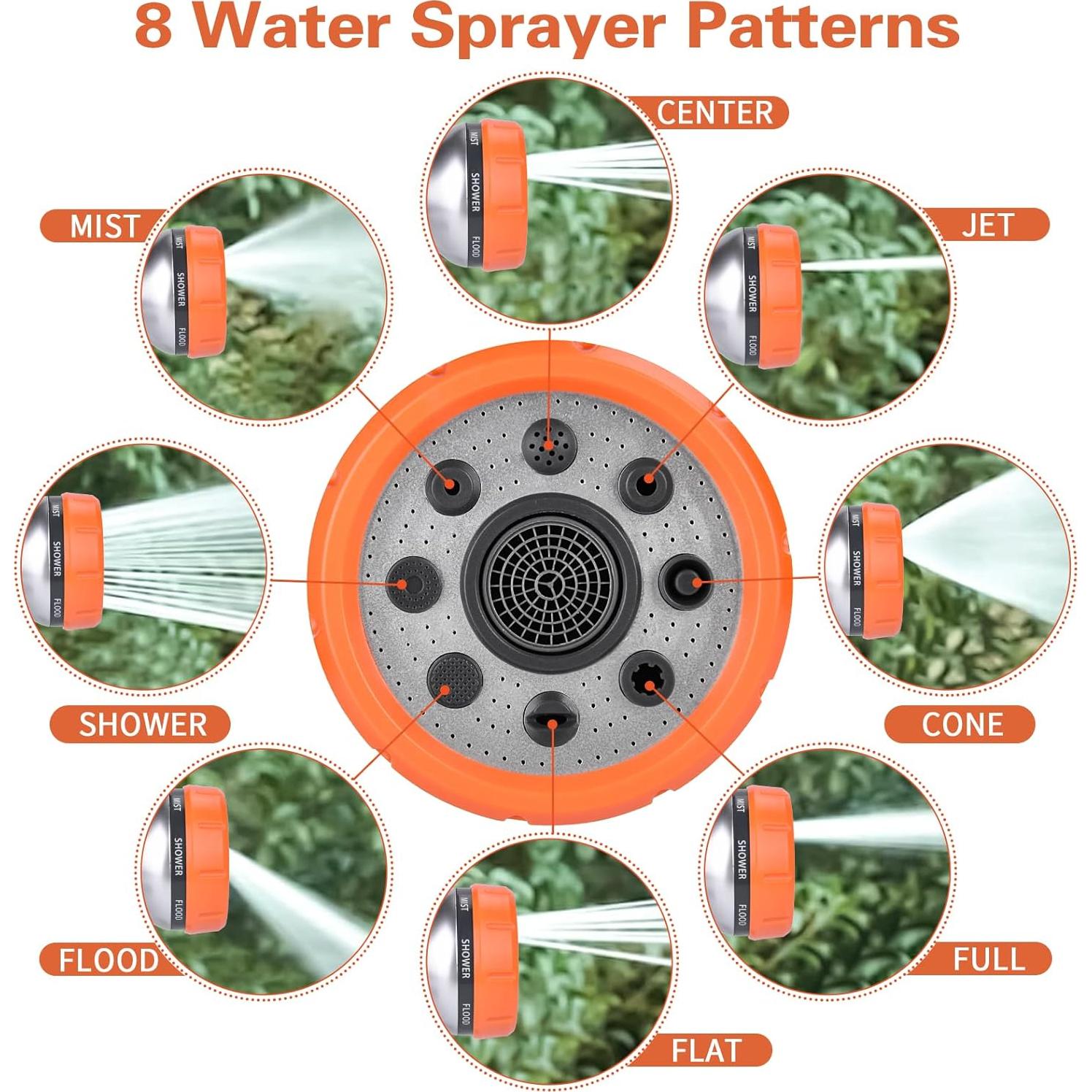 Boquilla de Manguera EVILTO para Baño de Perros 8 en 1