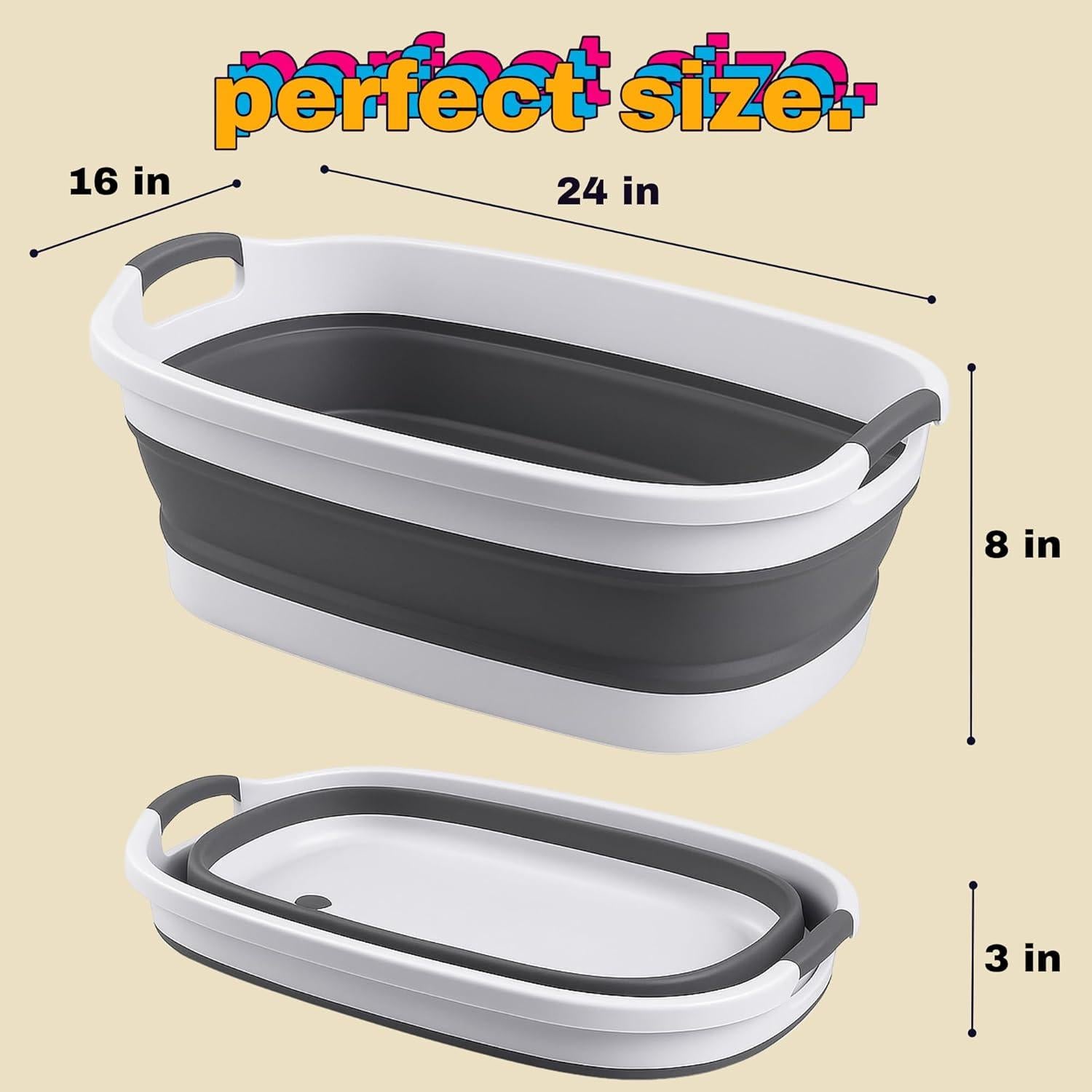 Bañera Colapsable para Perros Smoochie 61.5x40.6cm 2 en 1