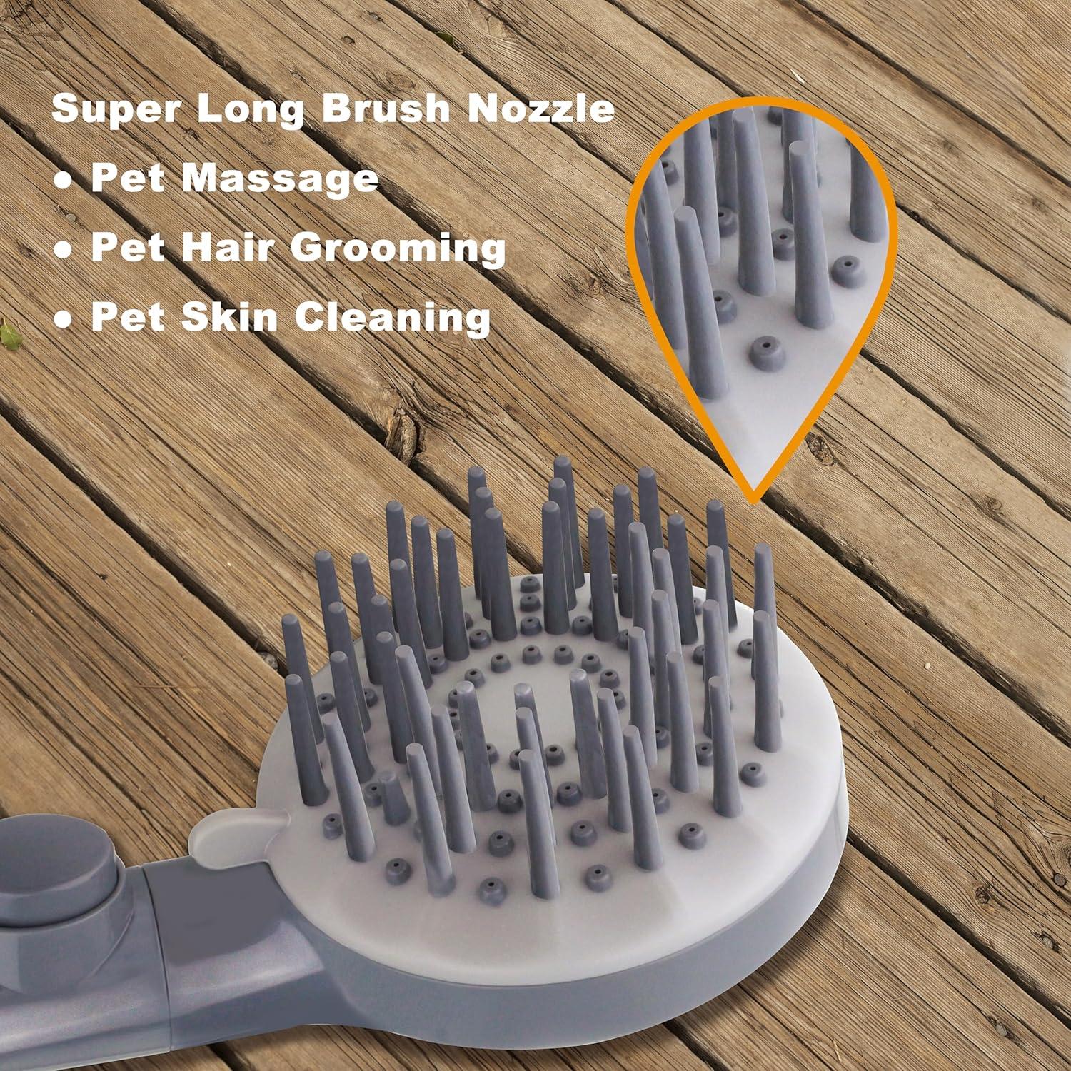 Ducha para Mascotas YOO.MEE con Masaje y Botón de Pausa