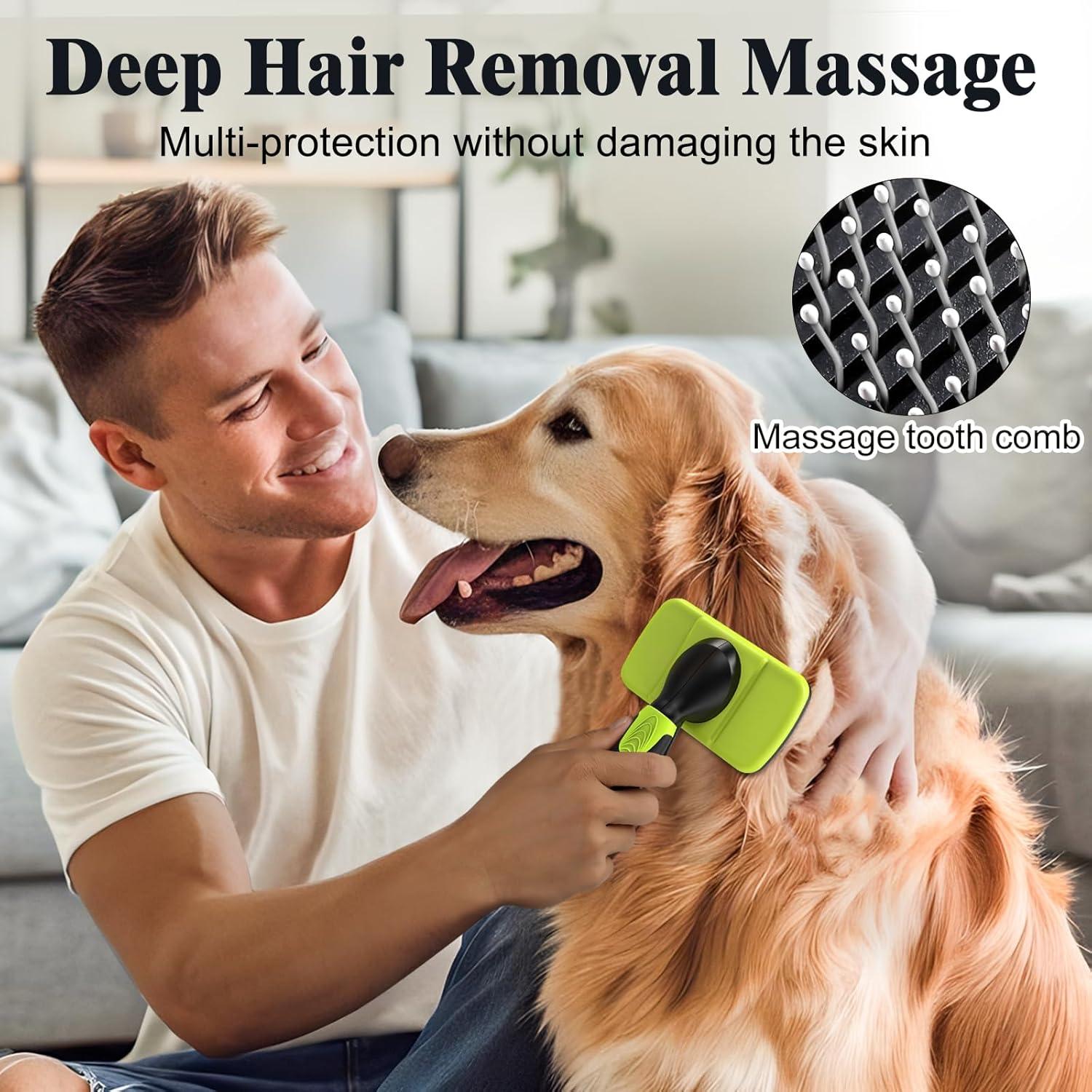 Kit de Aseo para Perros KYHSC 3 Piezas Verde Negro