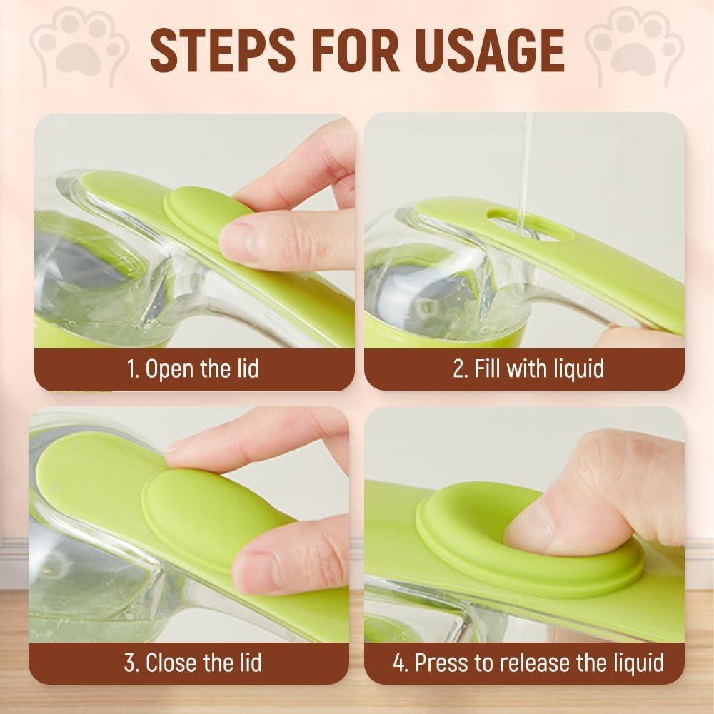 Cepillo de Baño para Perros Yupengcheng Amarillo 20cm