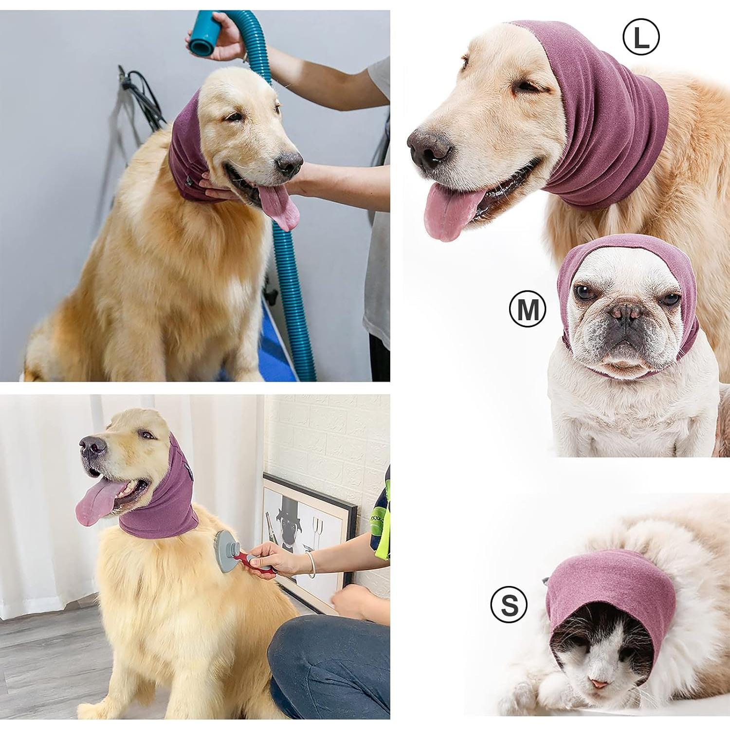 Cubierta de Orejas para Perros FKYzixeh Mediana - Alivio Ansiedad