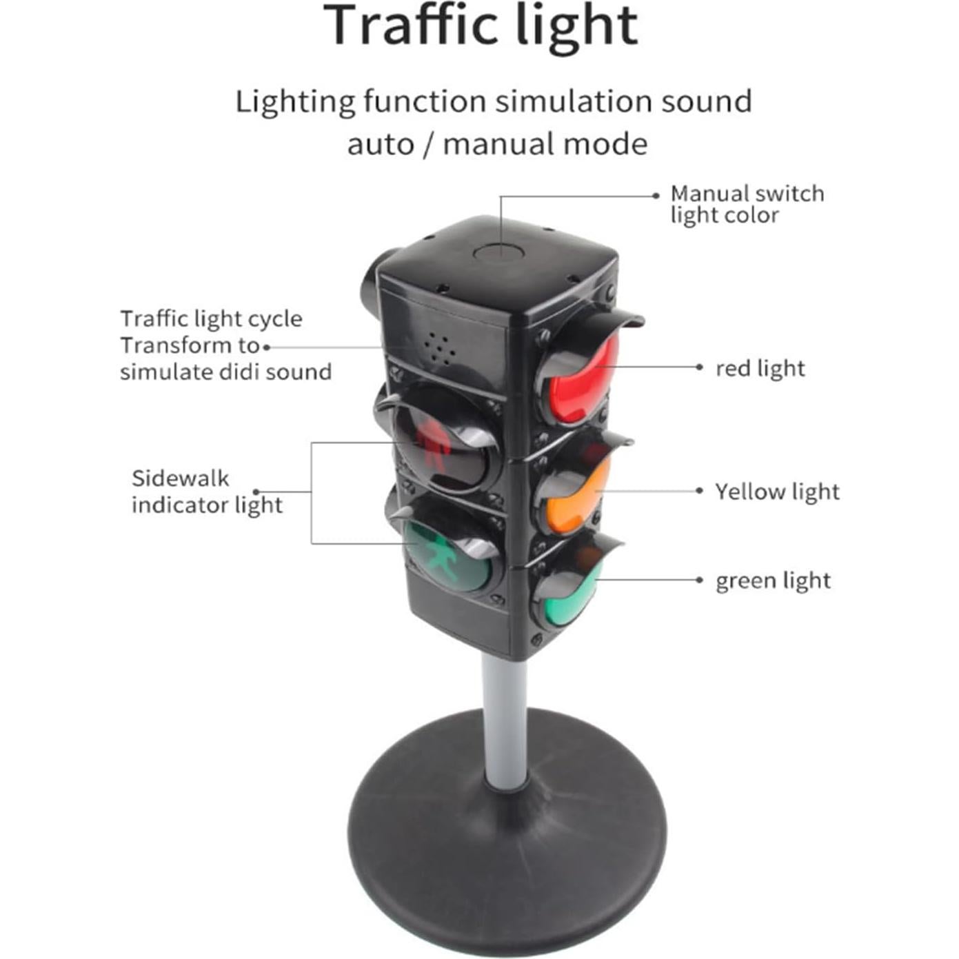 Semáforo Infantil ARTIFILIF con Luces y Sonidos 72 cm