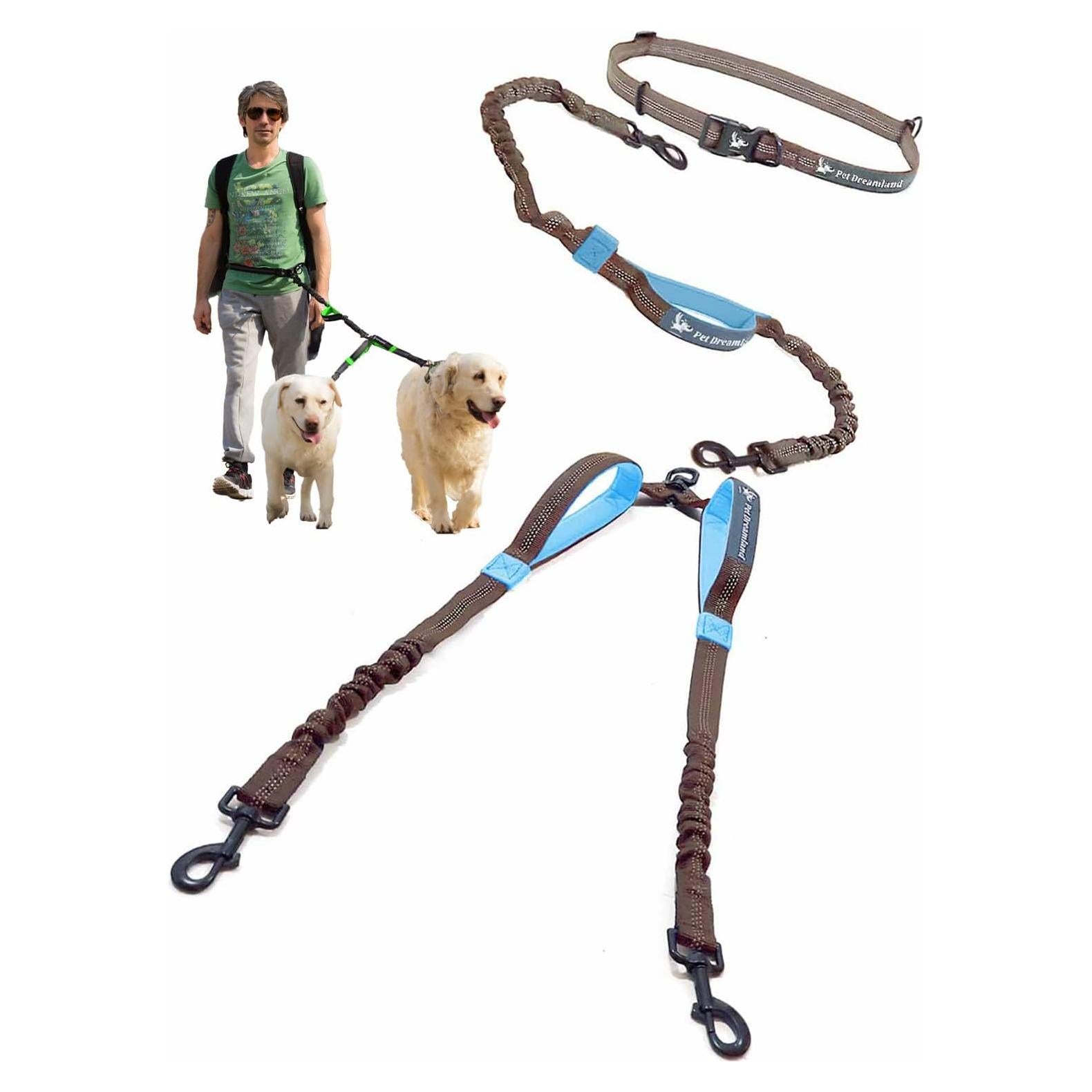 Correa Doble para Dos Perros Grandes Pet Dreamland