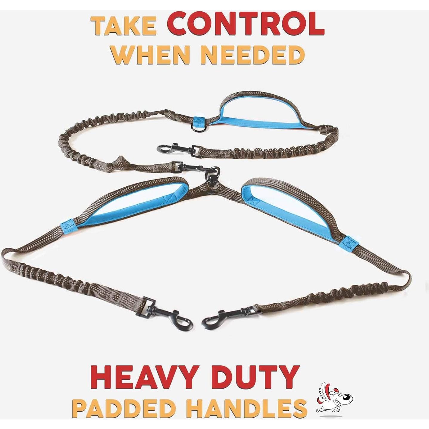 Correa Doble para Dos Perros Grandes Pet Dreamland