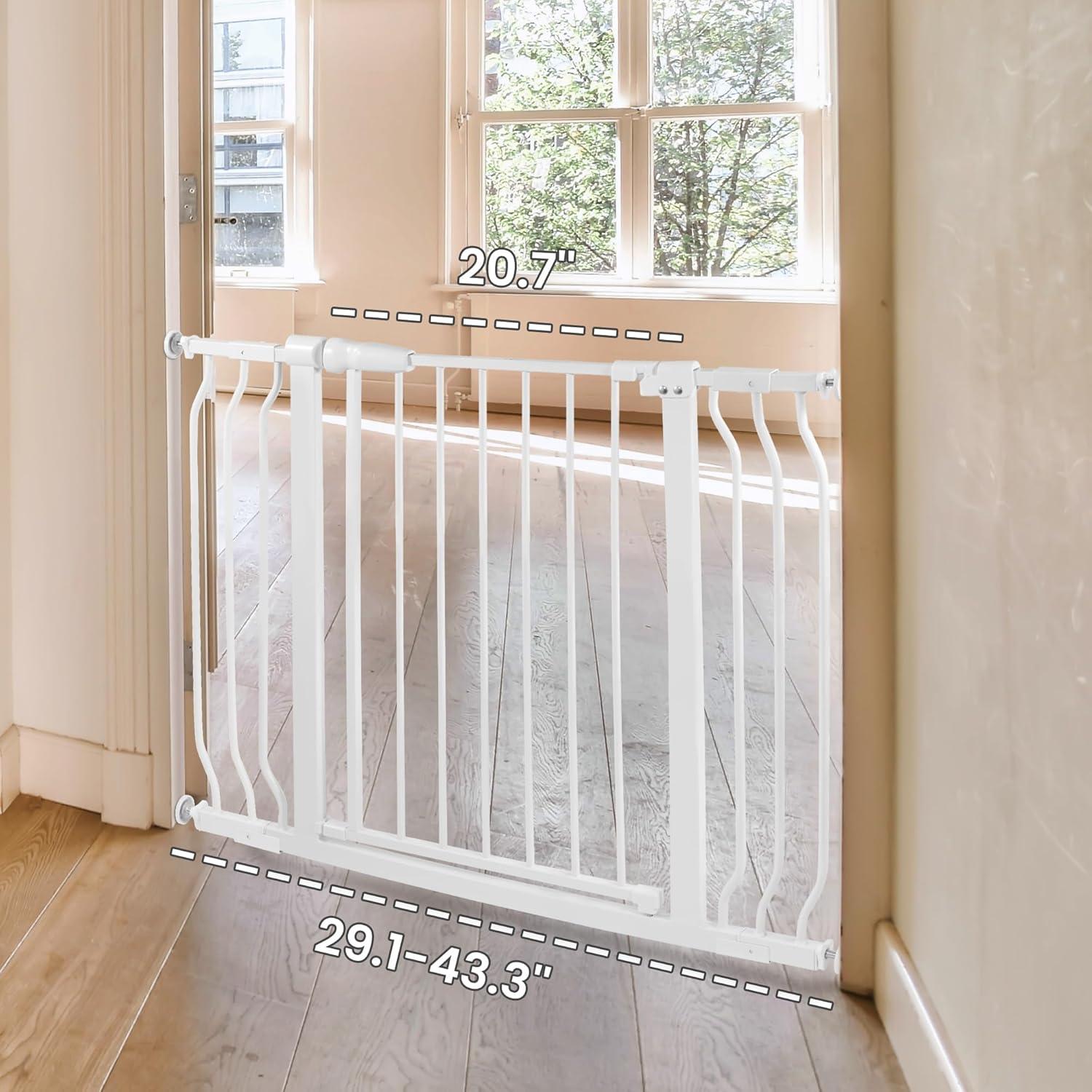 Puerta de Seguridad BalanceFrom Easy Walk-Thru 76,2 cm Grafito