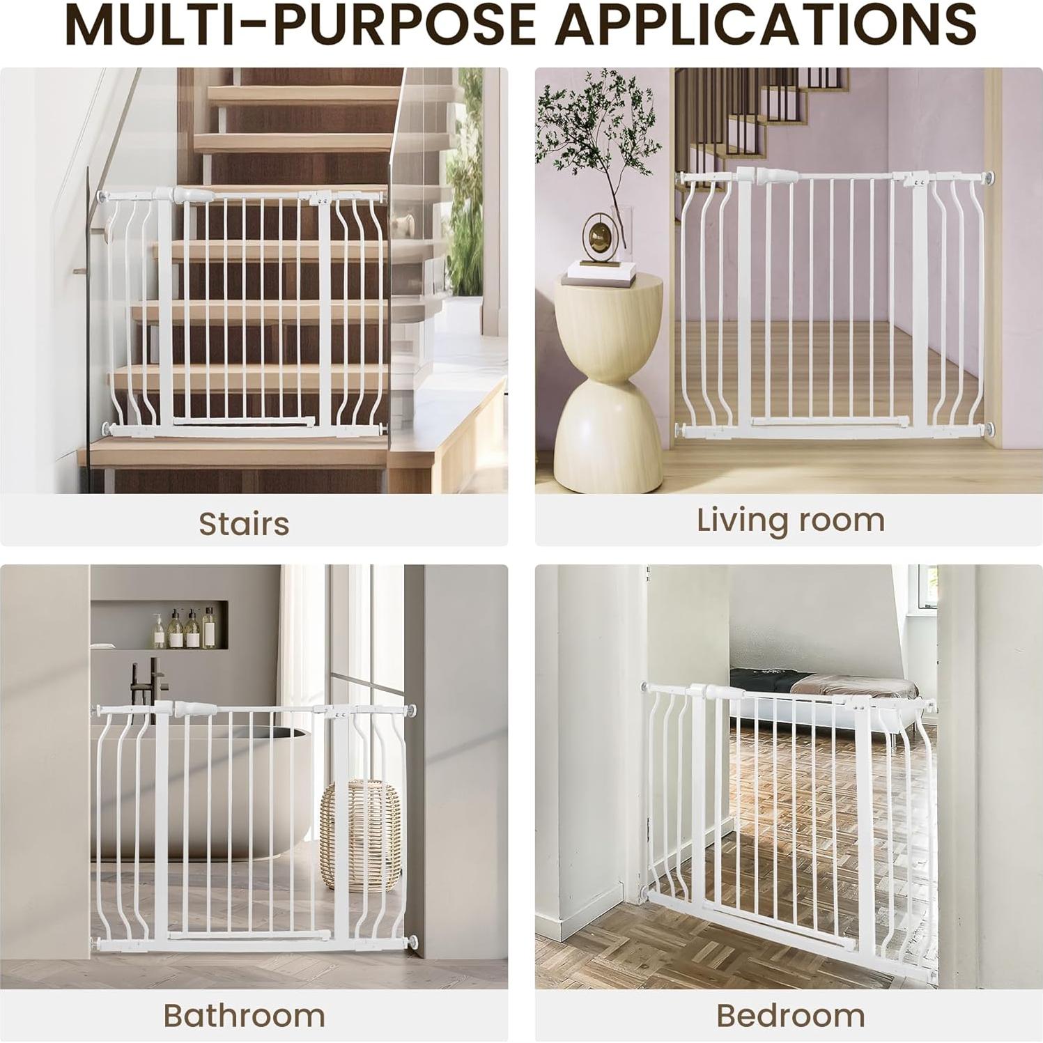 Puerta de Seguridad BalanceFrom Easy Walk-Thru 76,2 cm Grafito