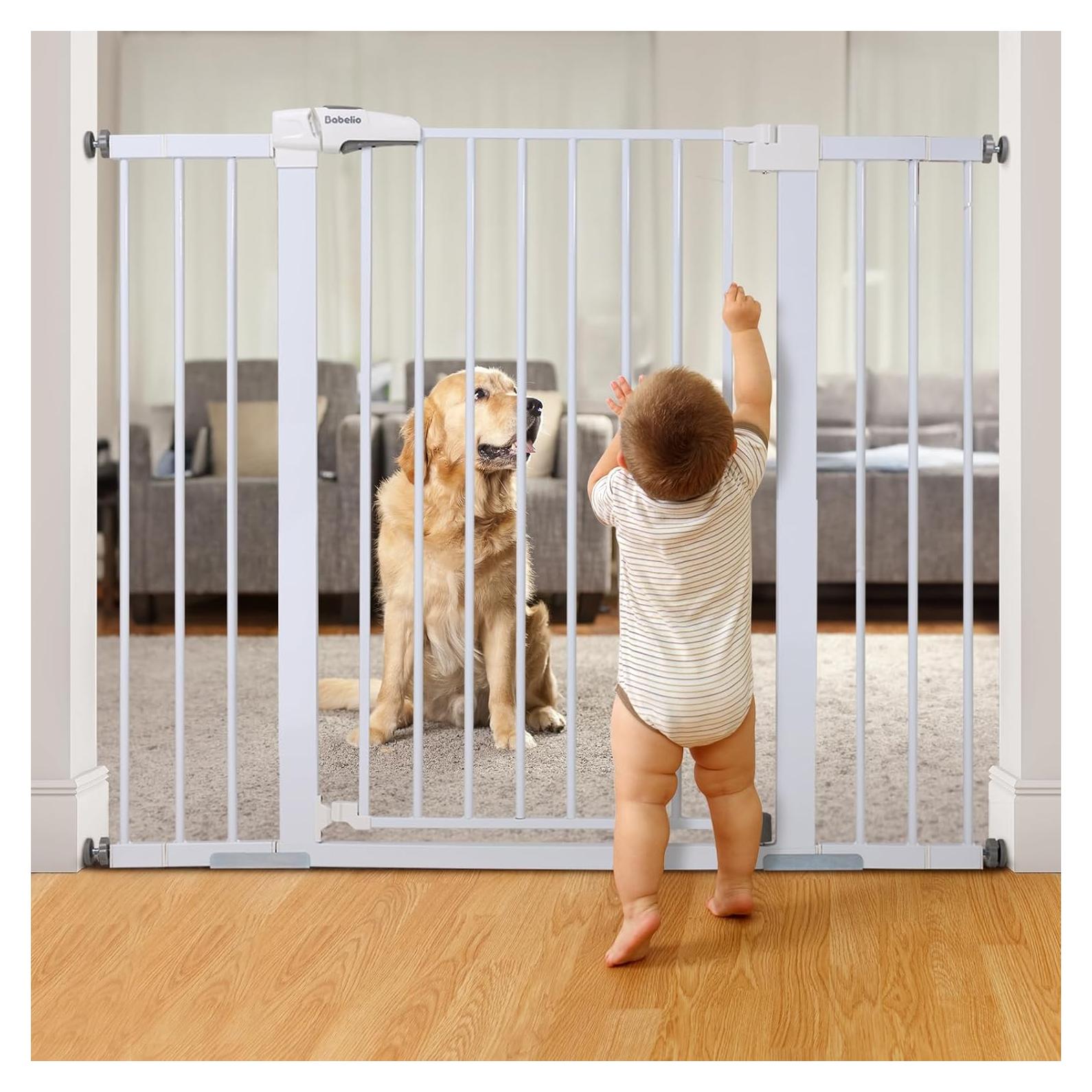 Puerta de Seguridad BABELIO 91 cm Alta 73-122 cm Ancha