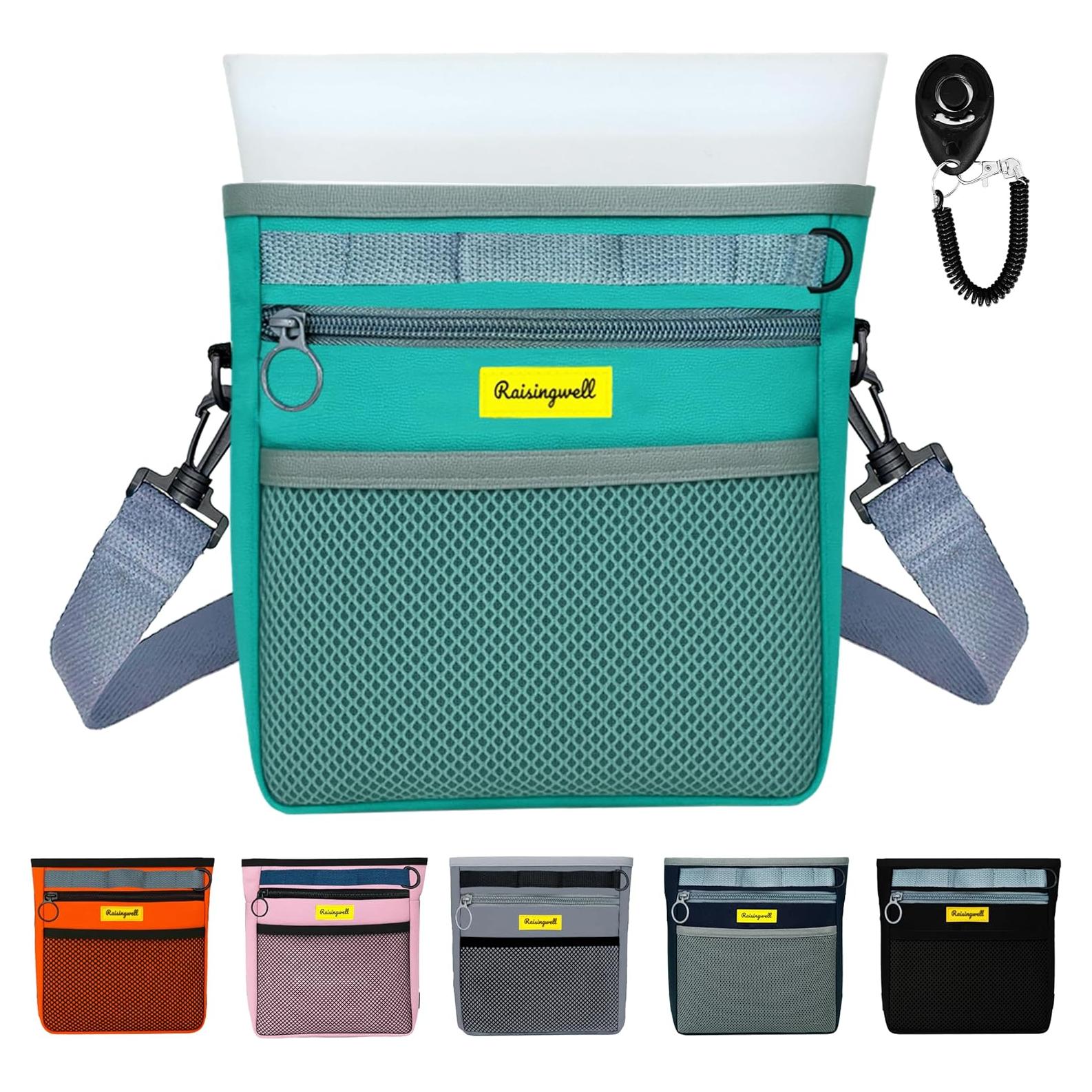 Bolsa de golosinas para perro Raisingwell con cierre magnético