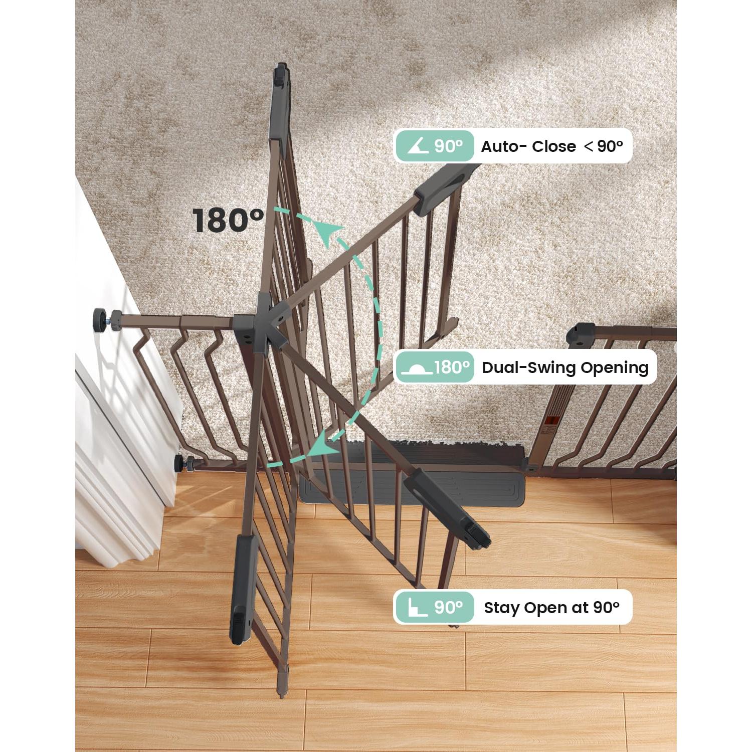 Puerta para Bebés GROWNSY 29-43 Pulgadas Automática
