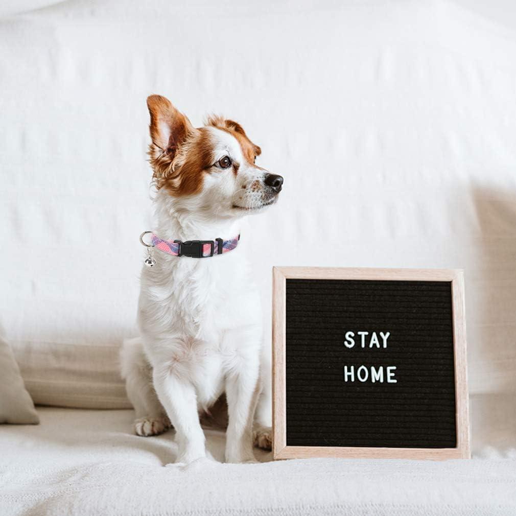 Arnés Ajustable PUPTECK para Perros Pequeños y Medianos Rosa S