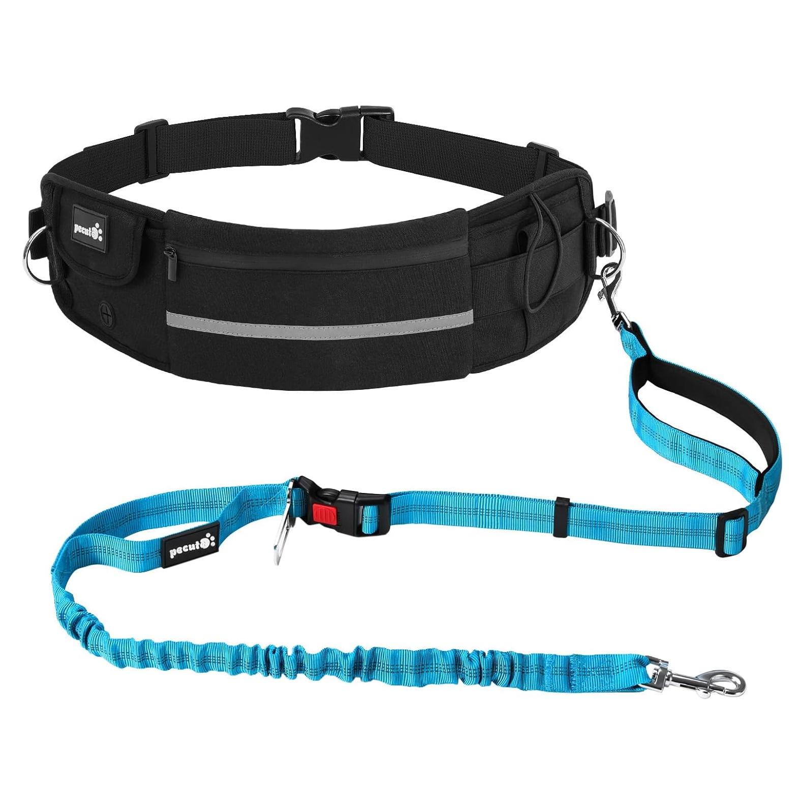 Correa para Perros Pecute Manos Libres con Cinturón Ajustable