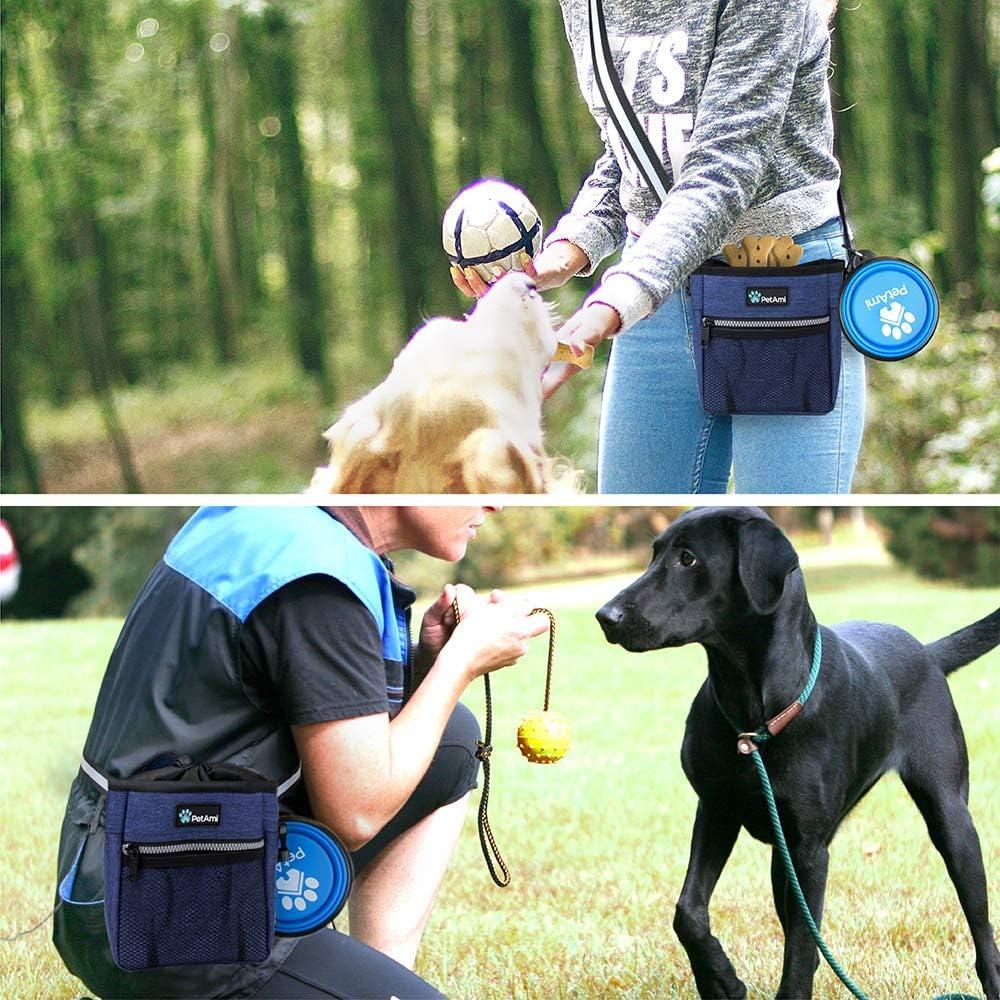 Bolsa de Golosinas para Perros PetAmi - Navy Jaspeado