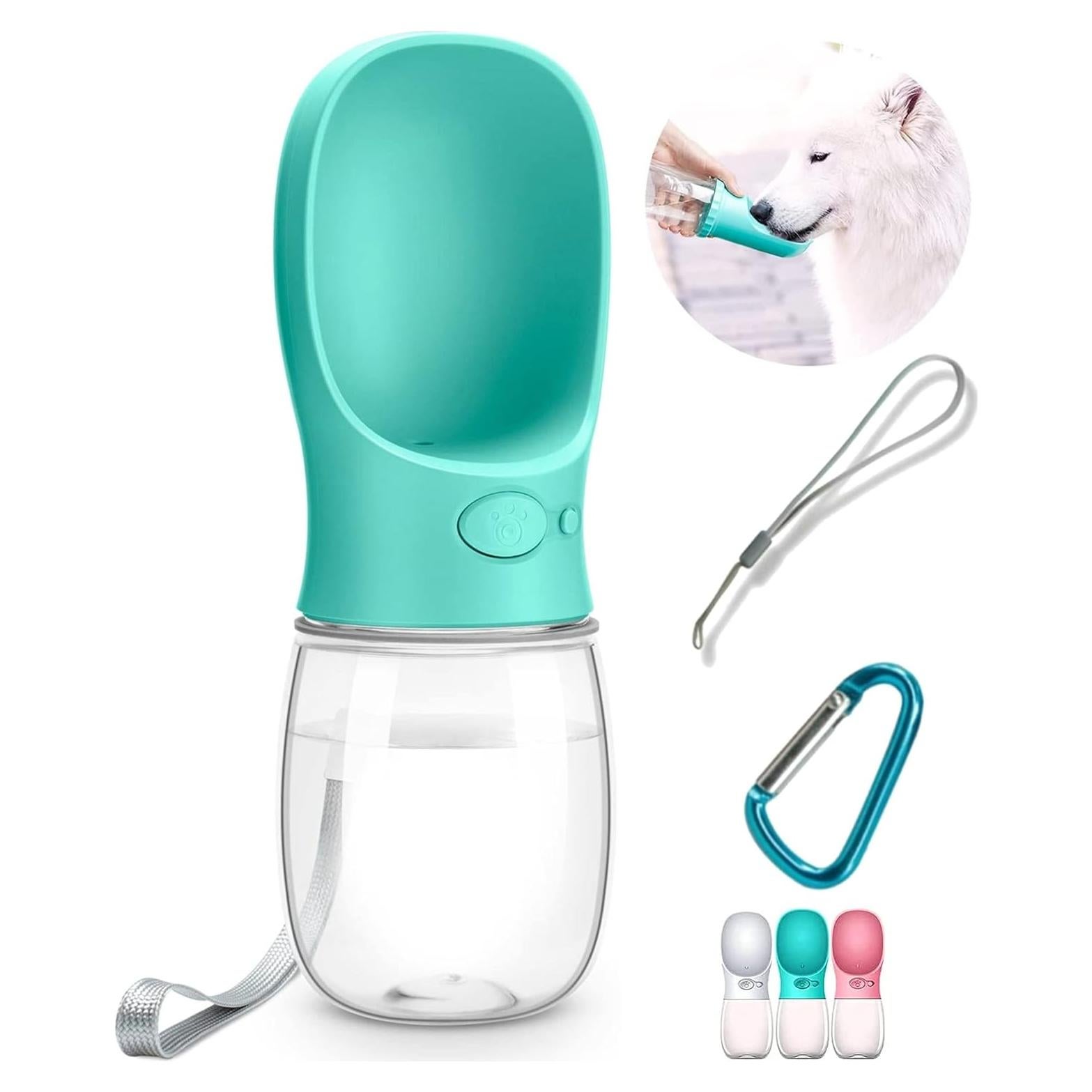 Botella de Agua para Perros DEYACE 350ml a Prueba de Fugas