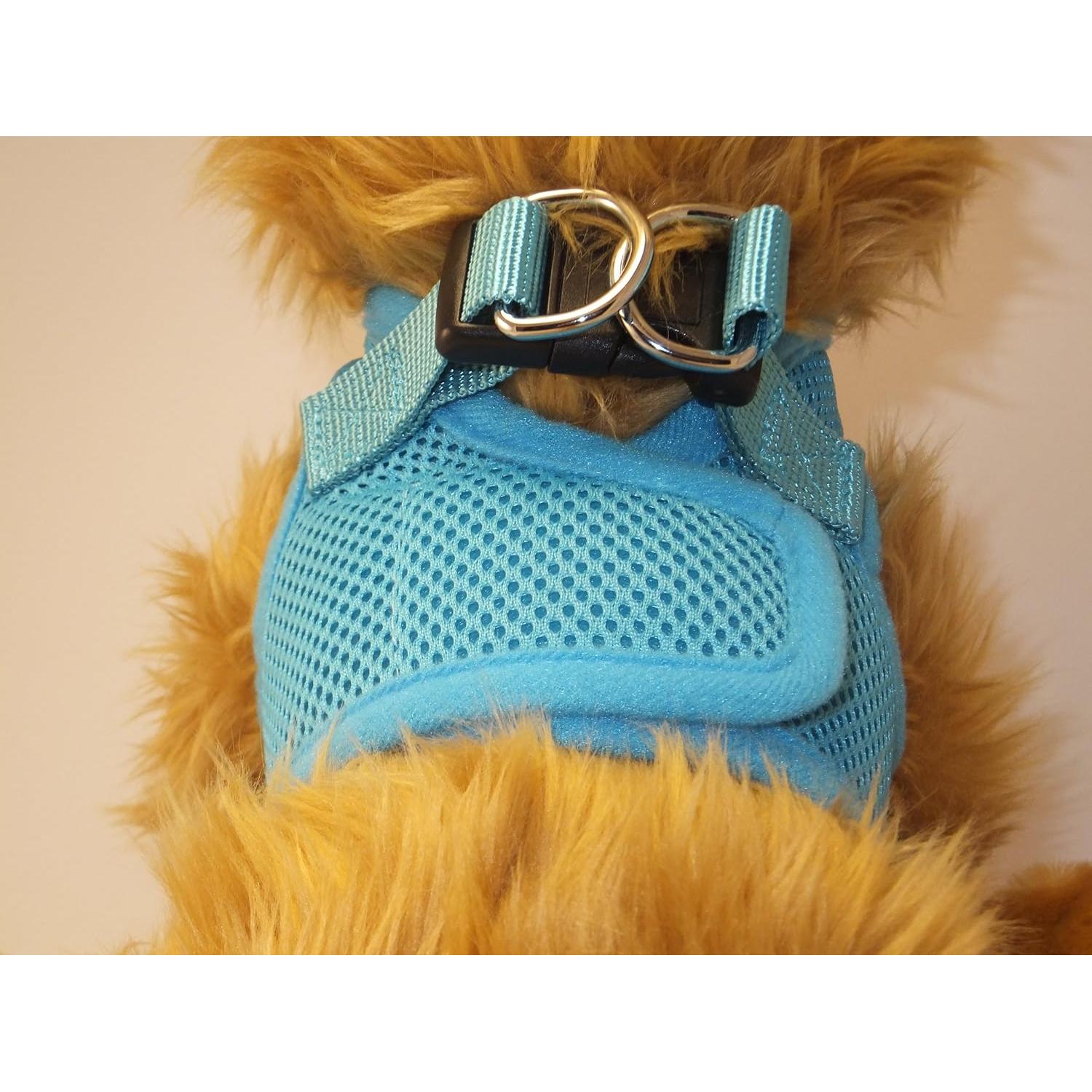 Arnés Suave para Perros Pequeños Snazzi Pet Azul Cielo