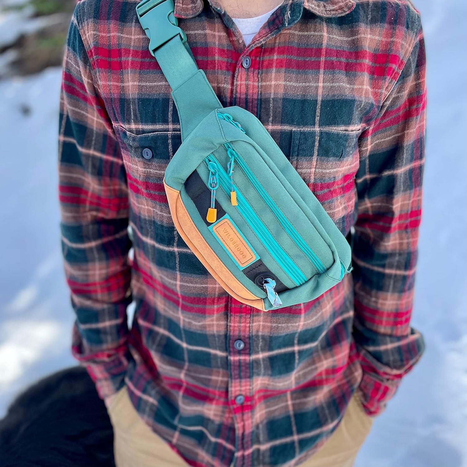 Riñonera Wilderdog Utility Evergreen 2.5L con Dispensador