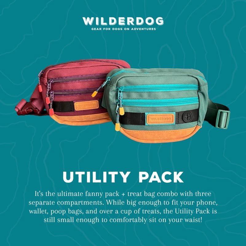 Riñonera Wilderdog Utility Evergreen 2.5L con Dispensador