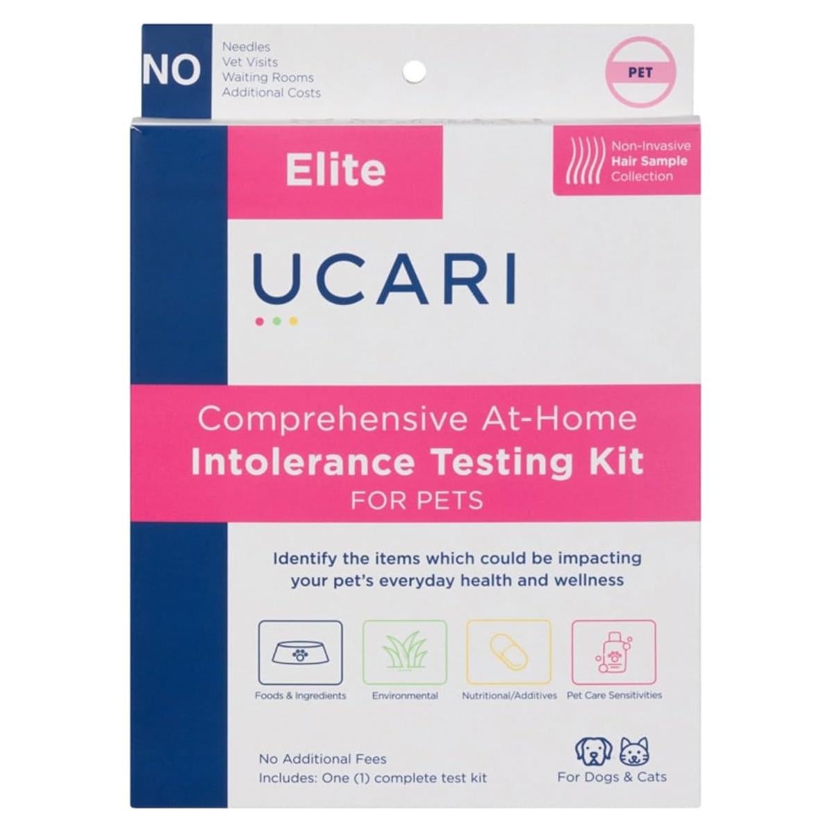 Prueba de Sensibilidad UCARI para Mascotas - Análisis 1000 Intolerancias
