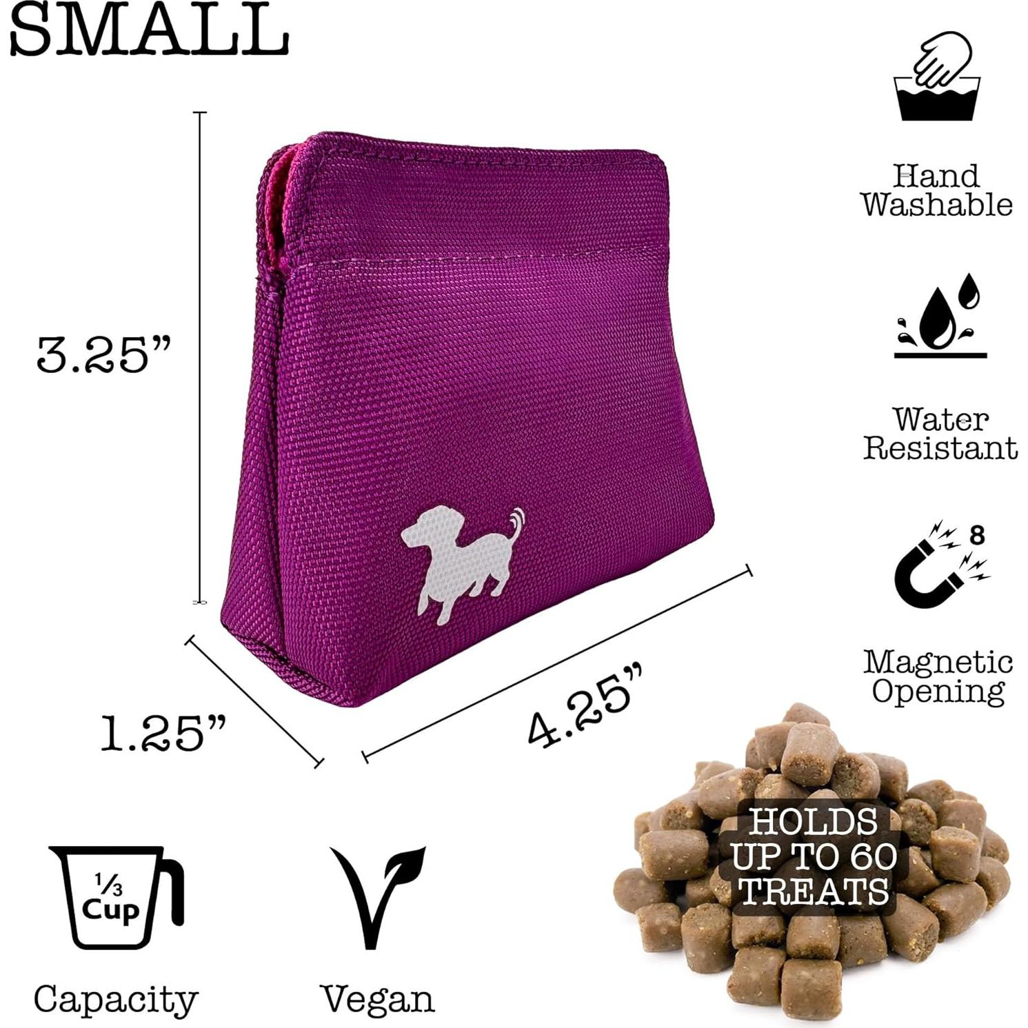 Bolsa de golosinas para perros Think & Giggle Rosa Pequeña