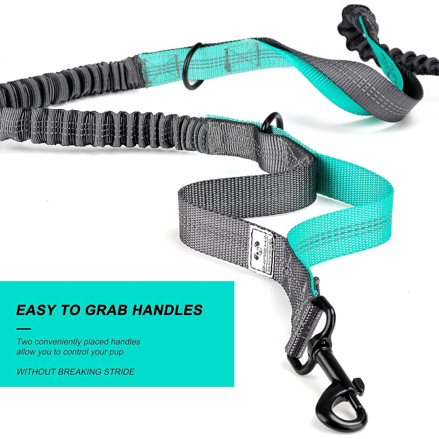 Correa para Perros Manos Libres SHINE HAI Doble Bungee