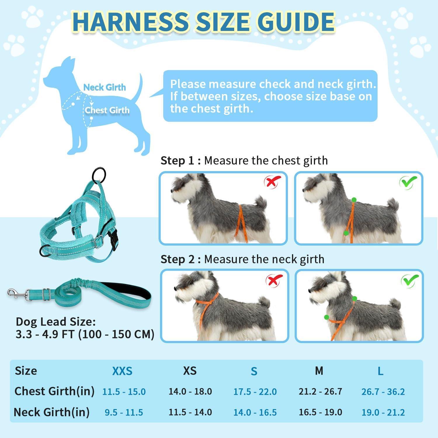 Arnés Sin Tirones SlowTon para Perros Pequeños Ajustable