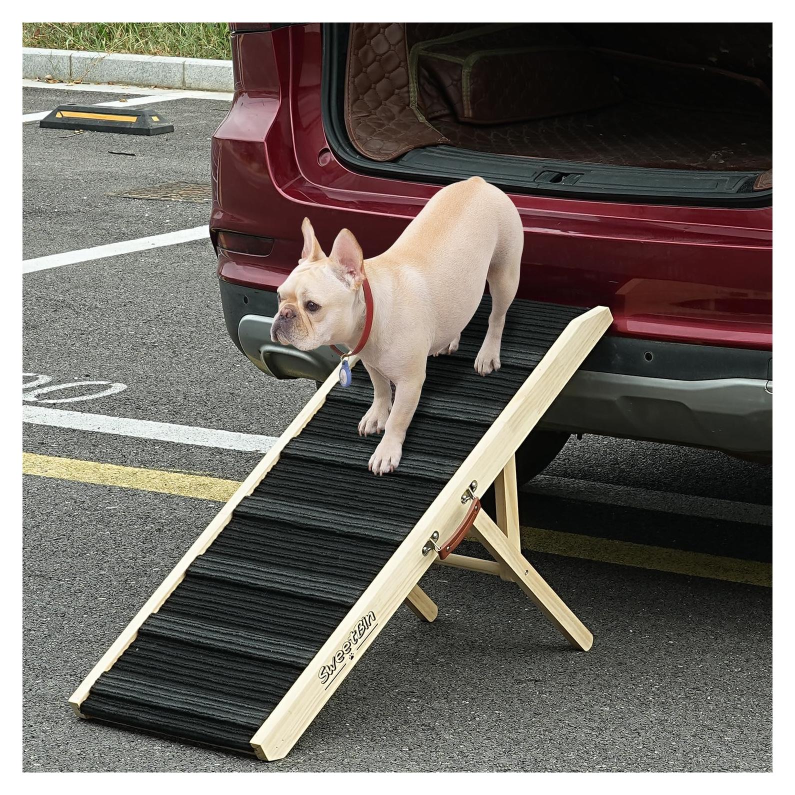 Rampa para Perros SweetBin 99 cm Ajustable Antideslizante