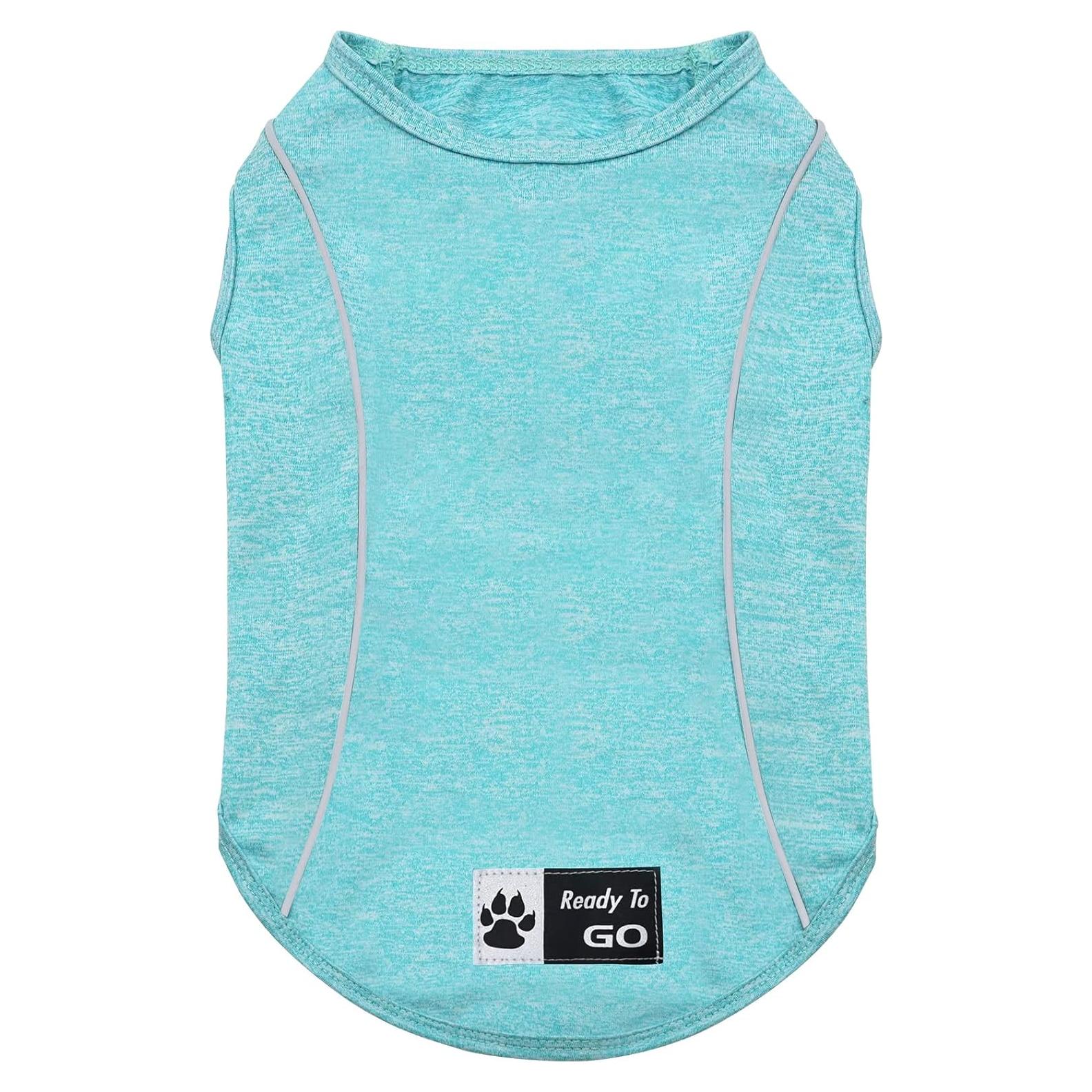 Camisa para Perros KYEESE Azul Lago M Transpirable Reflectante