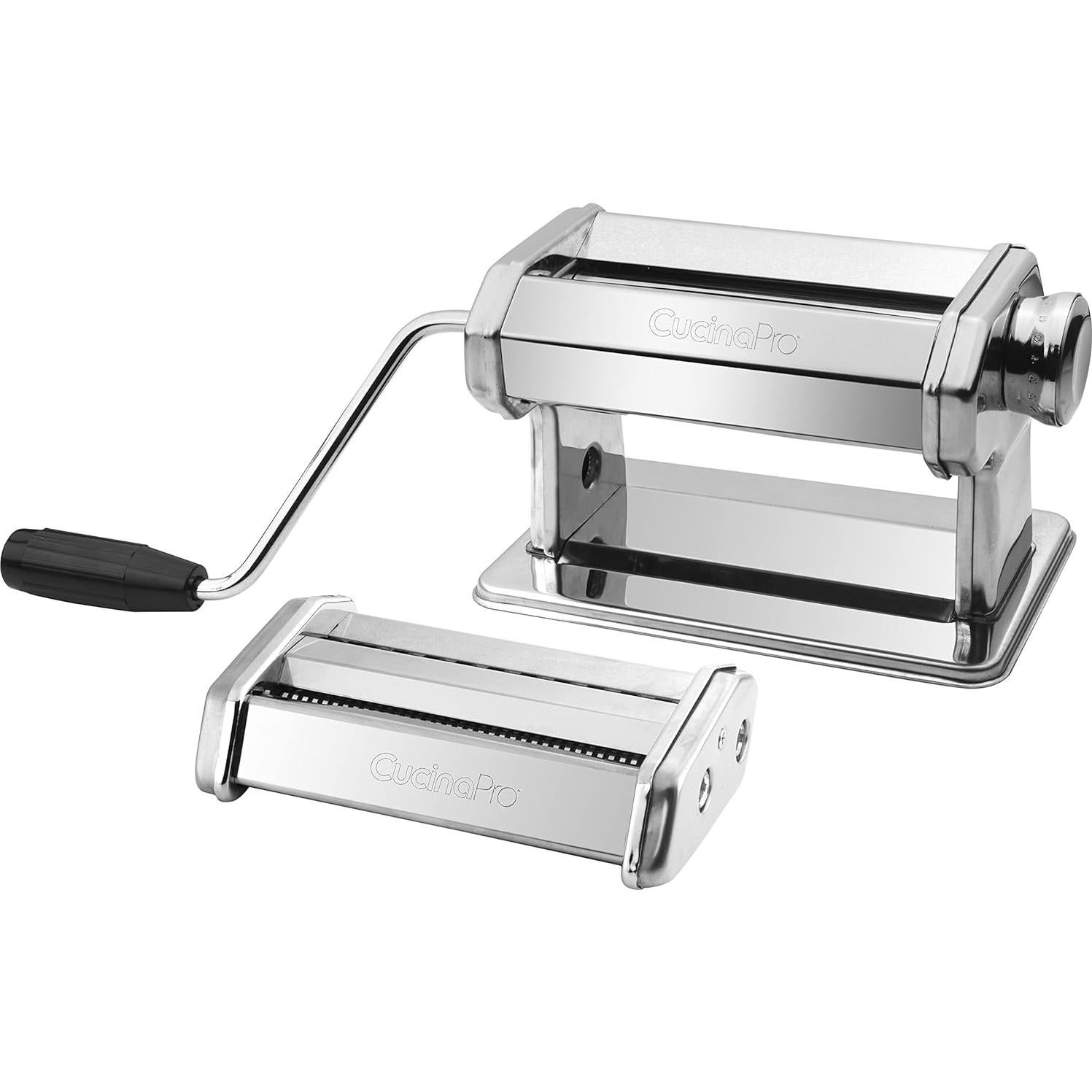 Máquina de Pasta CucinaPro Clásica Manual con Accesorios