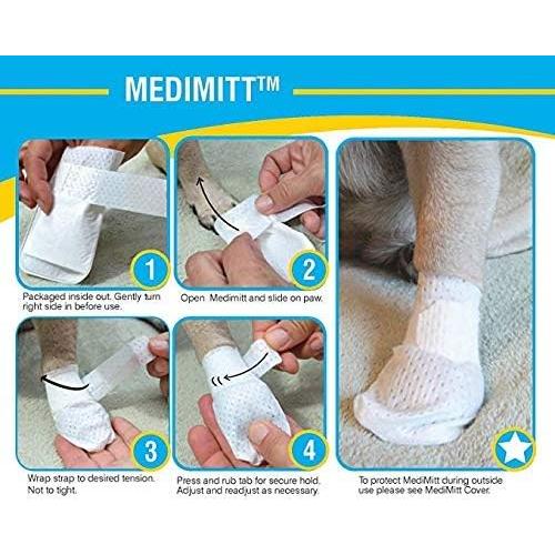 Vendajes para Patas Medimitt PawFlex XS 12-Pack Antideslizantes