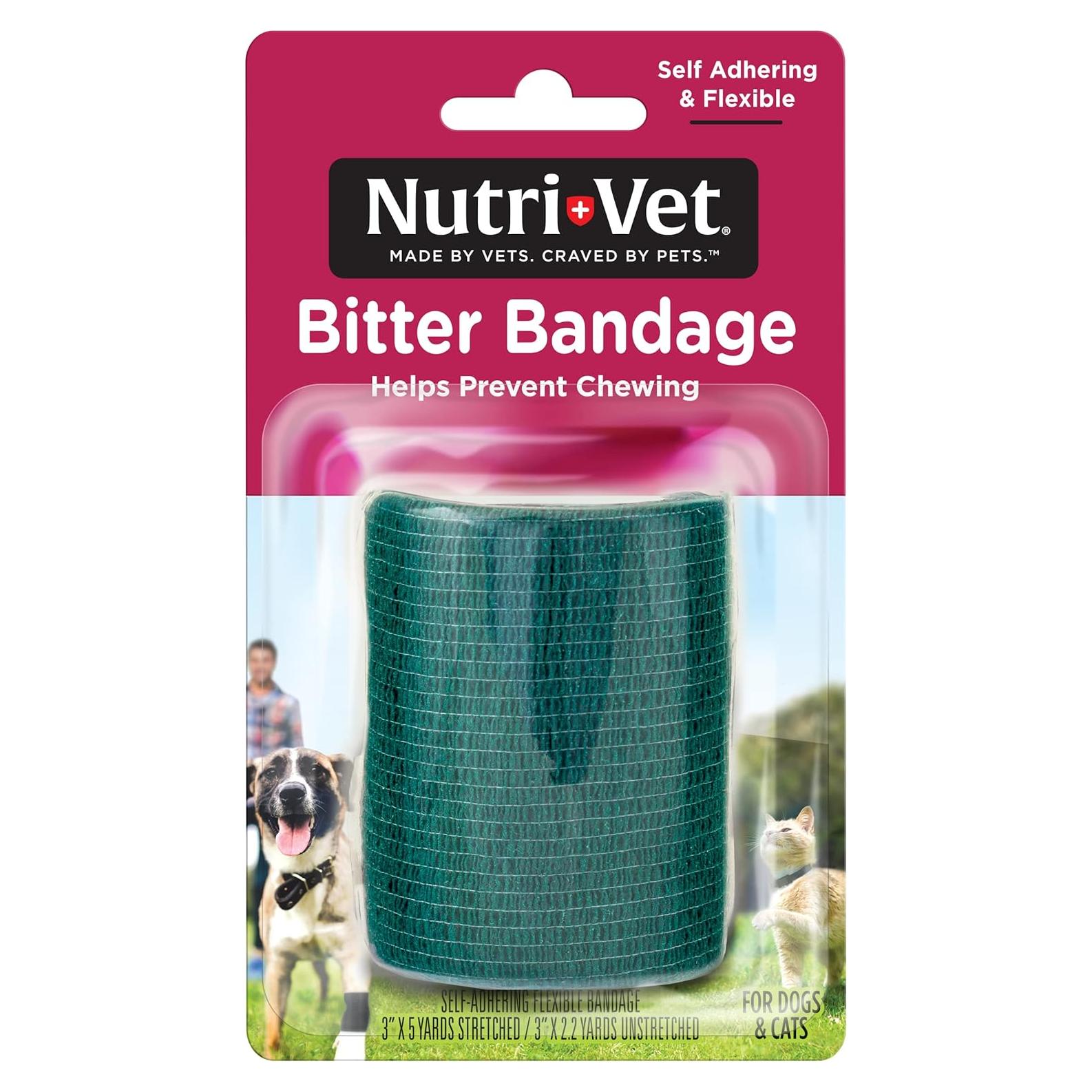 Vendaje Amargo Nutri-Vet para Perros y Gatos 7,62 cm