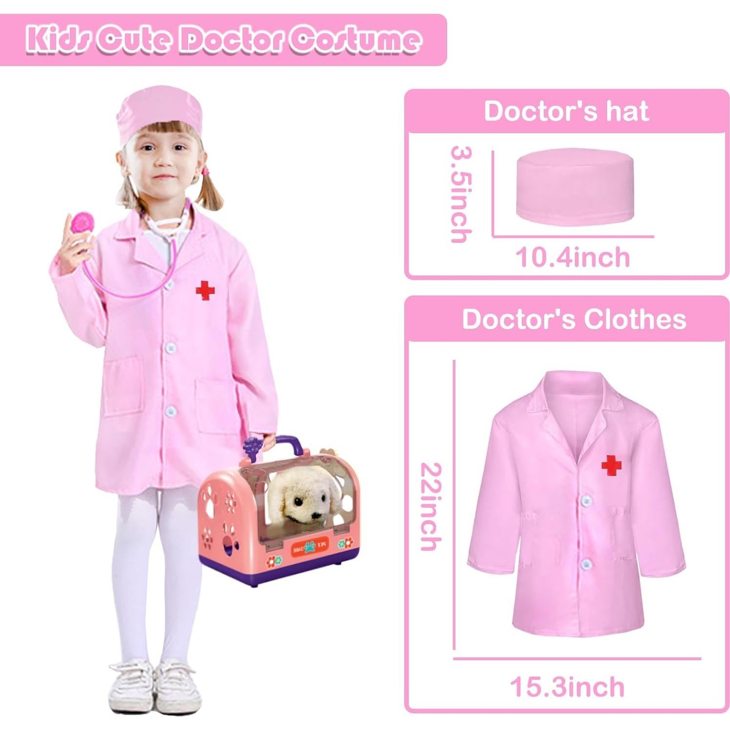 Kit de Juguetes de Veterinario 24 Piezas Comfyroom