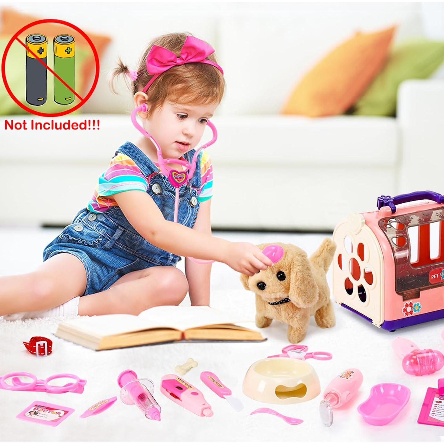 Kit de Juguetes de Veterinario 24 Piezas Comfyroom