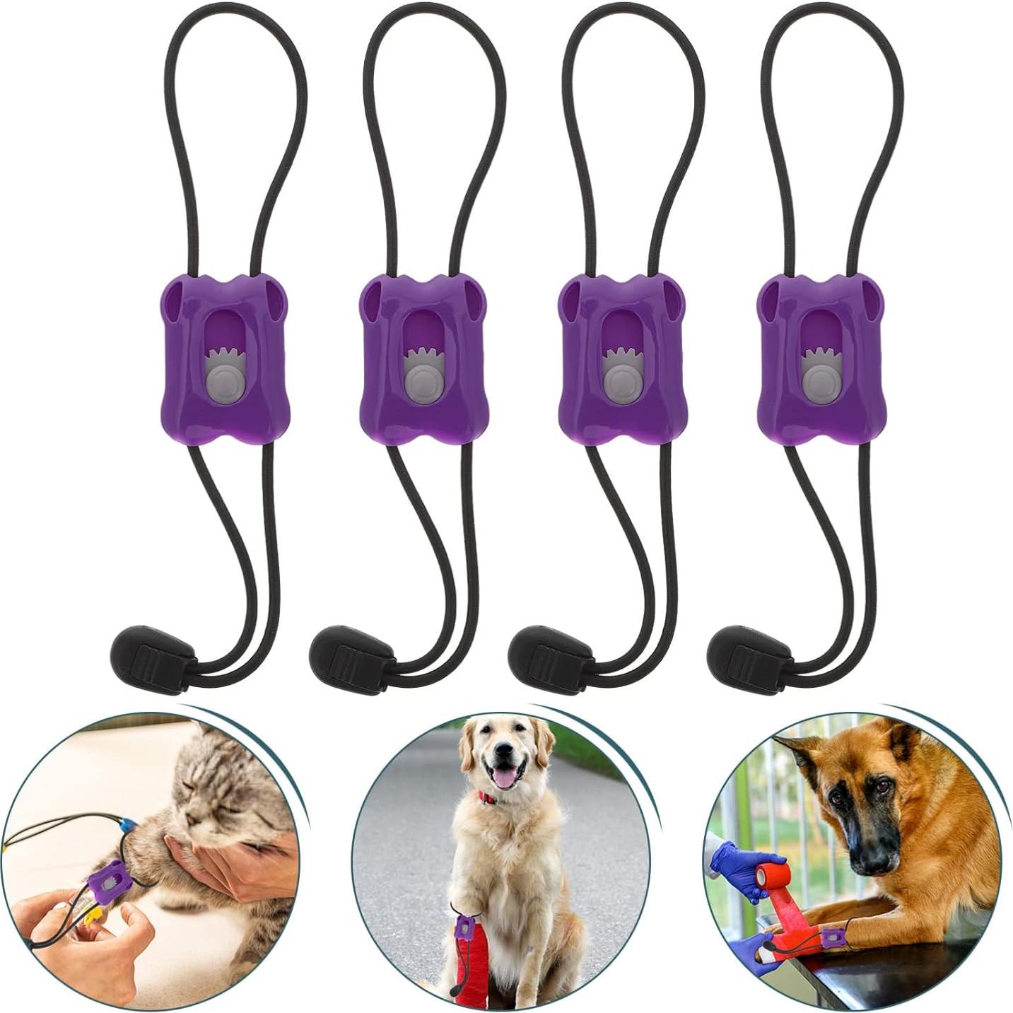 Torniquete para Perros 4pcs Banda Médica de Primeros Auxilios