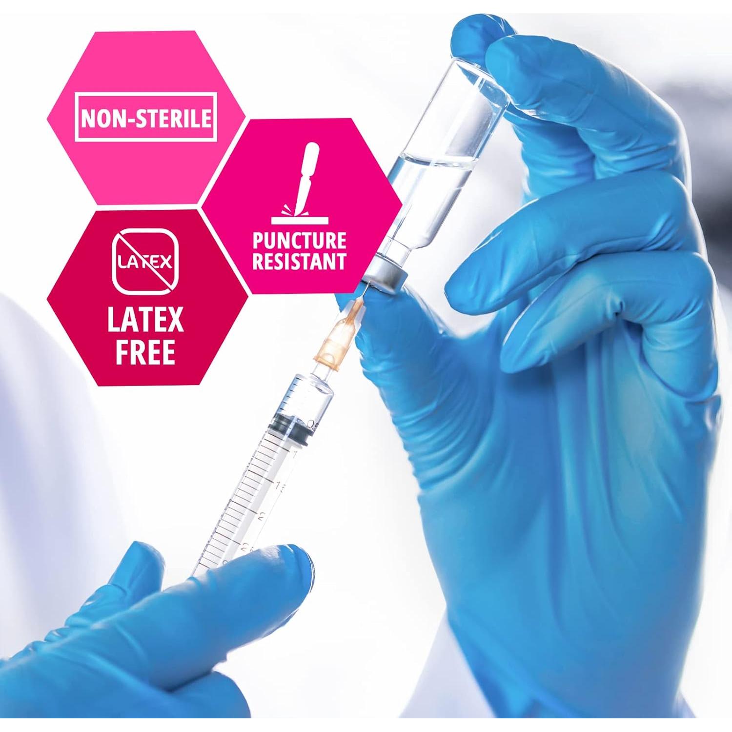 Guantes de Nitrilo Desechables Medpride 200 Unidades