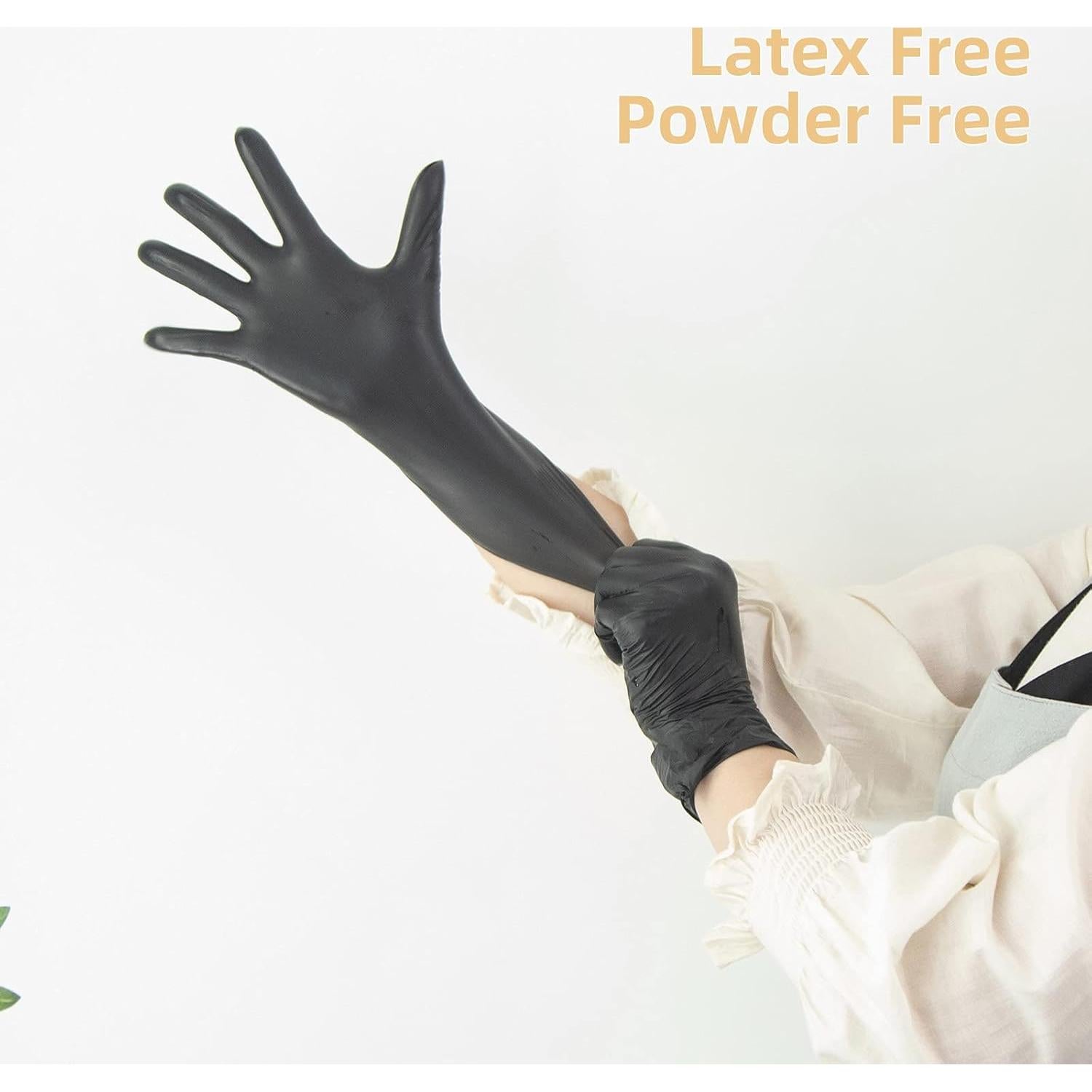 Guantes de Examen de Vinilo Negros UC Global Trade M 100 Unidades