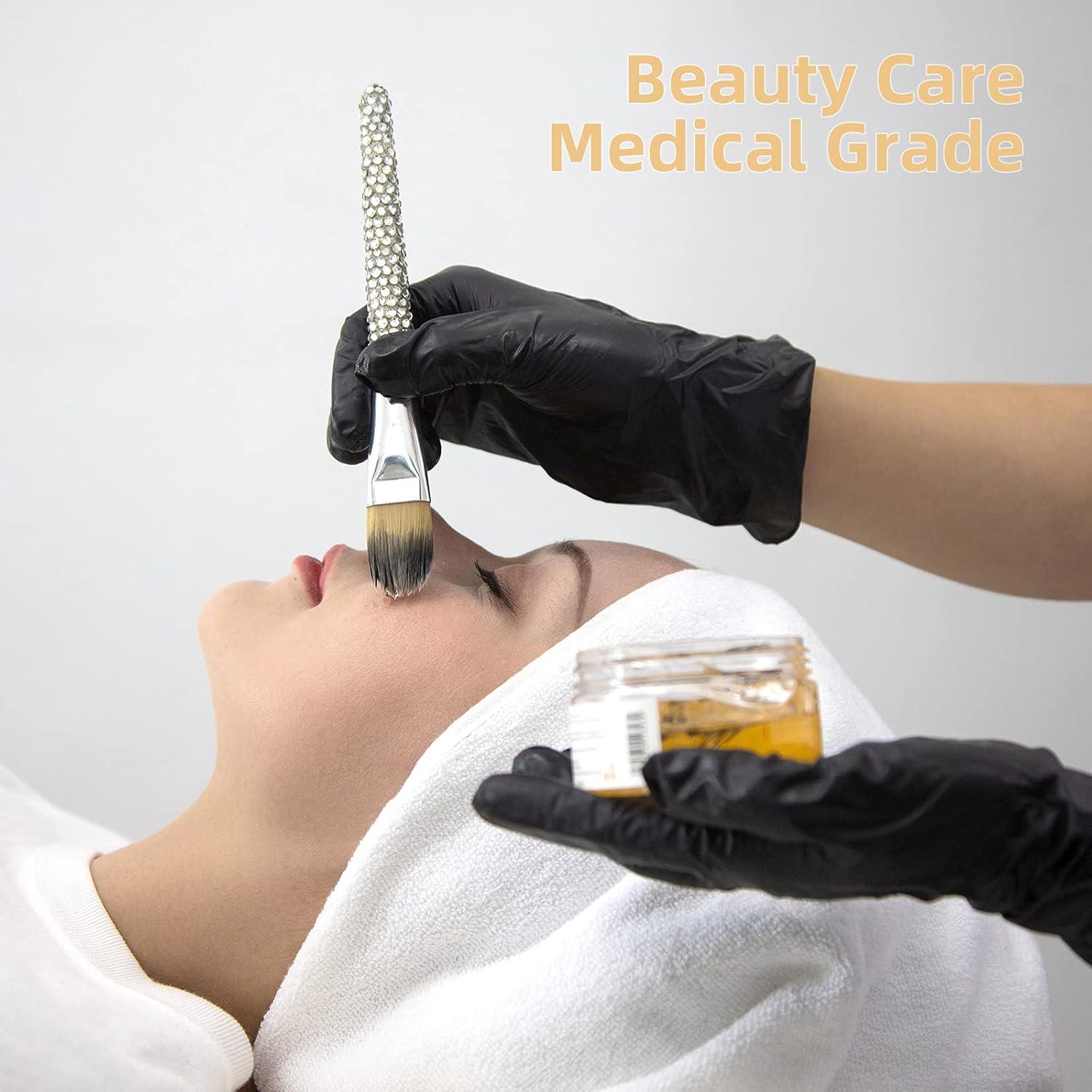 Guantes de Examen de Vinilo Negros UC Global Trade M 100 Unidades