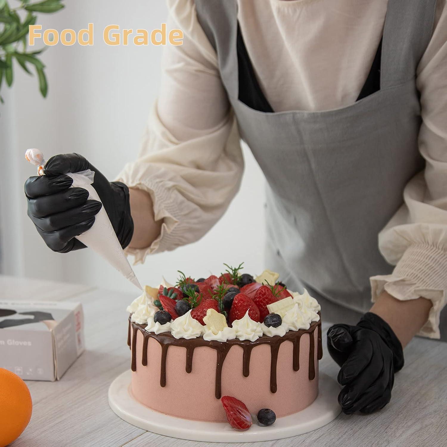 Guantes de Examen de Vinilo Negros UC Global Trade M 100 Unidades