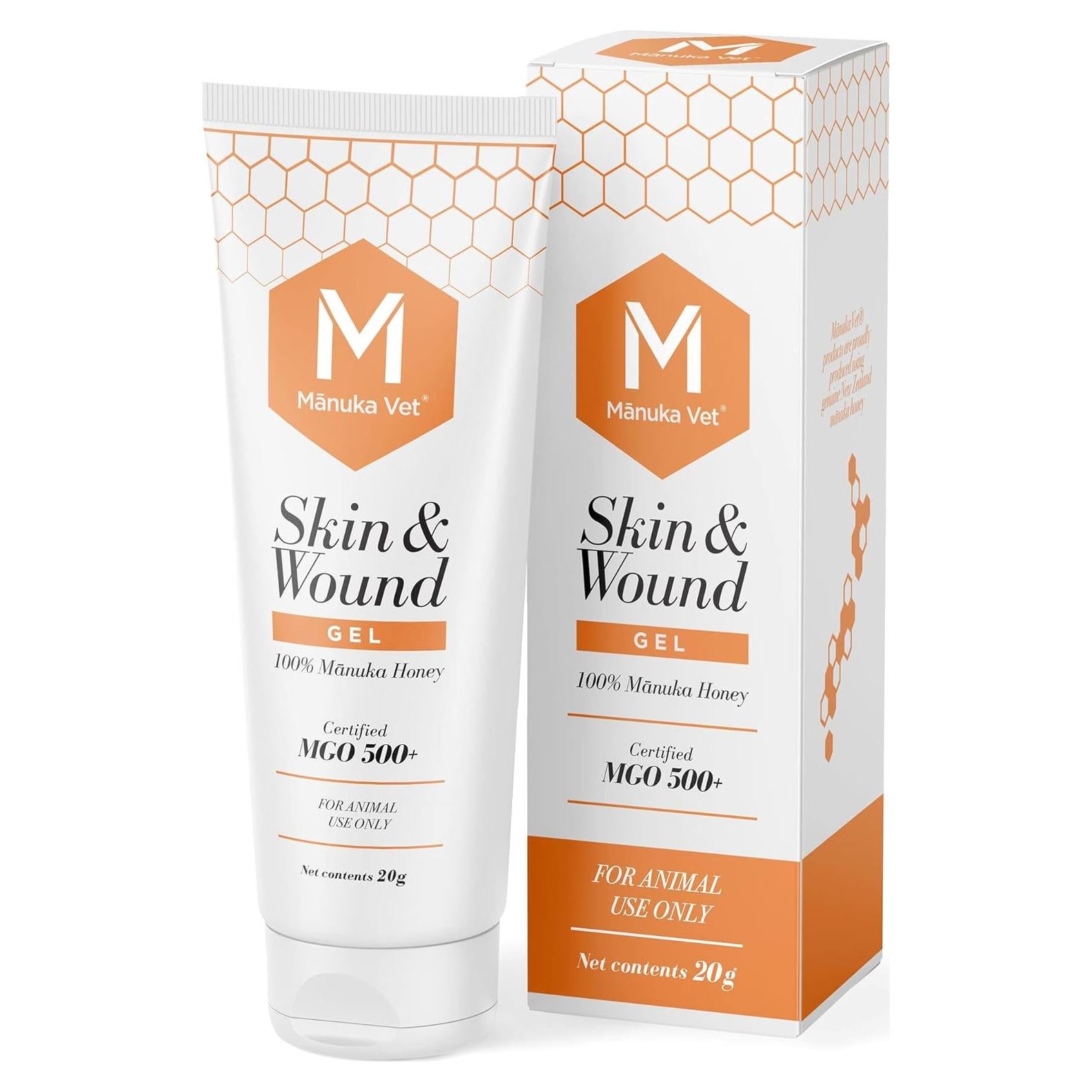 Gel Curativo Miel de Manuka Vet 20 g para Perros y Gatos