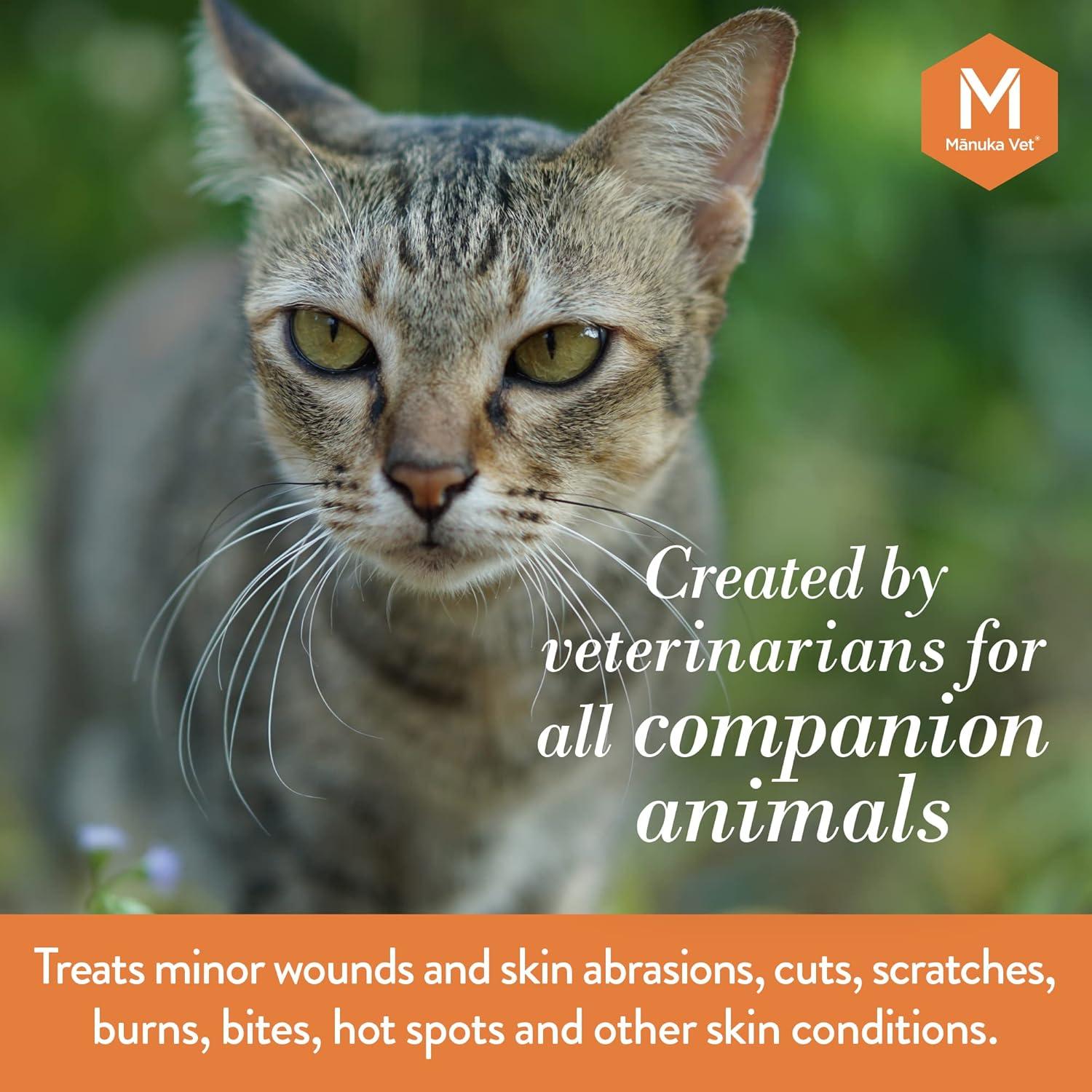 Gel Curativo Miel de Manuka Vet 20 g para Perros y Gatos