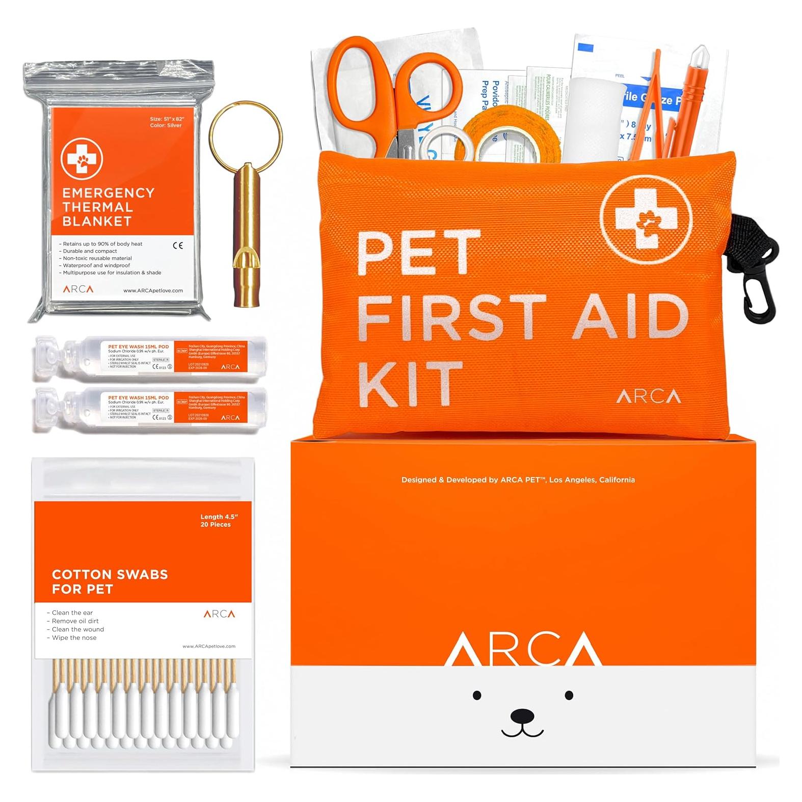 Kit de Primeros Auxilios ARCA PET para Perros 35 Piezas