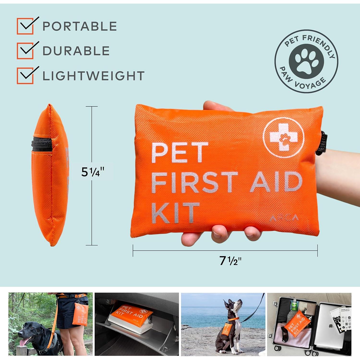 Kit de Primeros Auxilios ARCA PET para Perros 35 Piezas