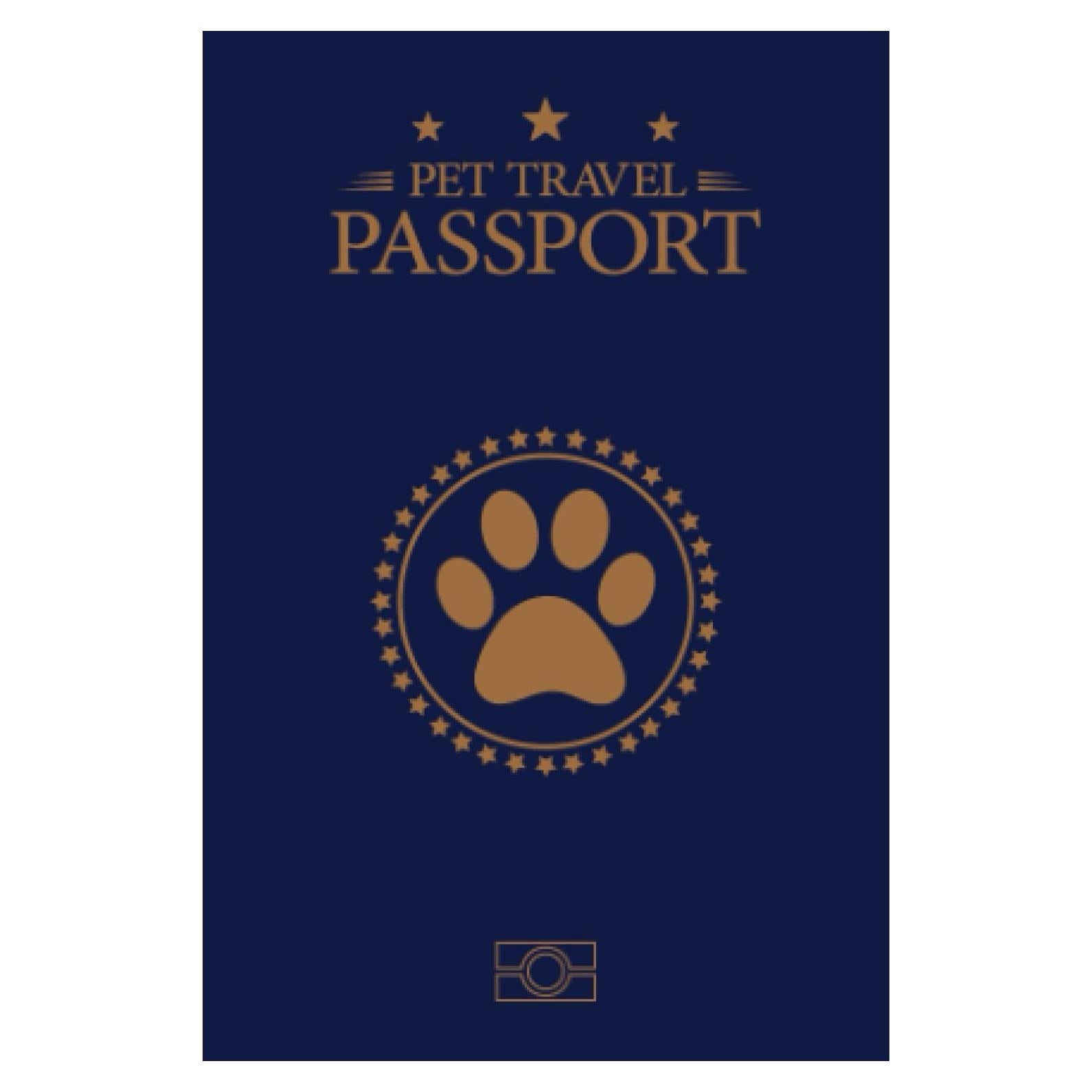 Pasaporte de Mascota Tapa Blanda 10x15 cm Registro Salud