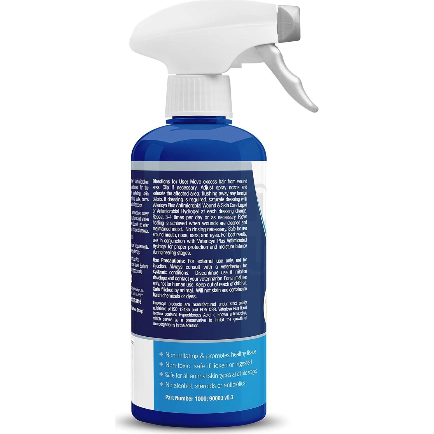 Vetericyn Plus Spray Cuidado Heridas Caballo 473 ml