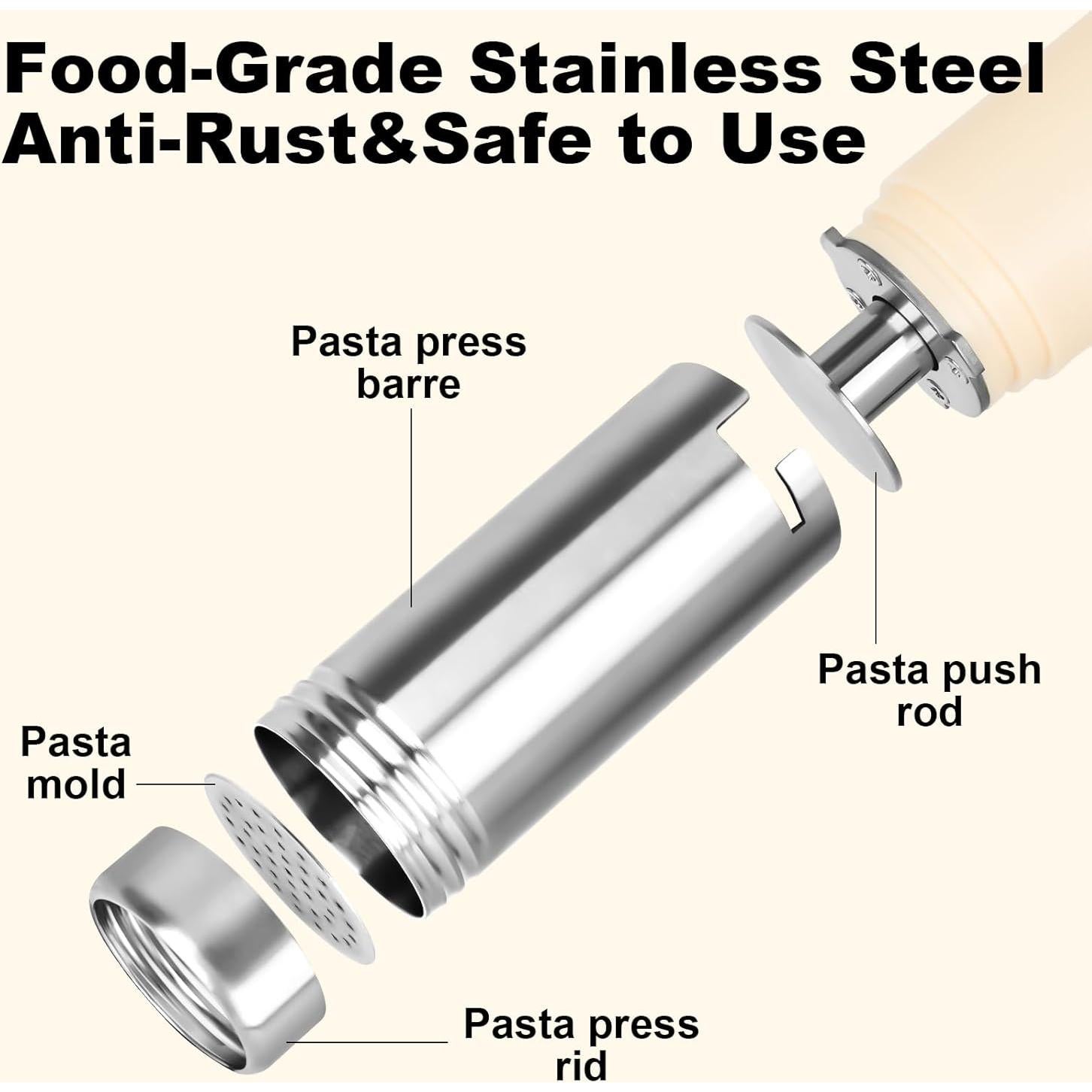 Máquina de Pasta Eléctrica GARMEE BZ-YMJ01 Automática 1,57 kg