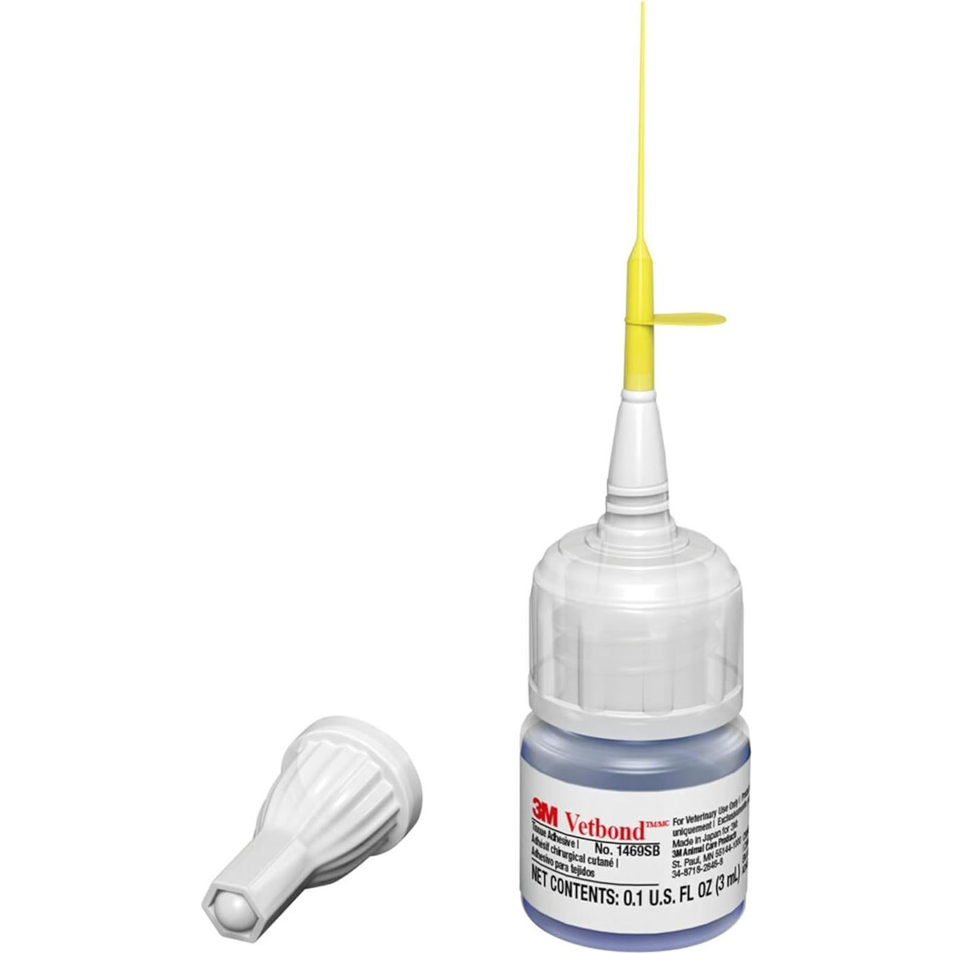 3M Vetbond Pegamento Quirúrgico Veterinario 3ml - Sellador Rápido