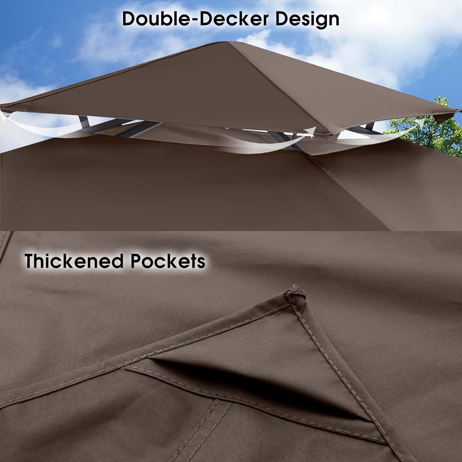 Techo de Reemplazo MASTERCANOPY para Gazebo L-GG001PST-F