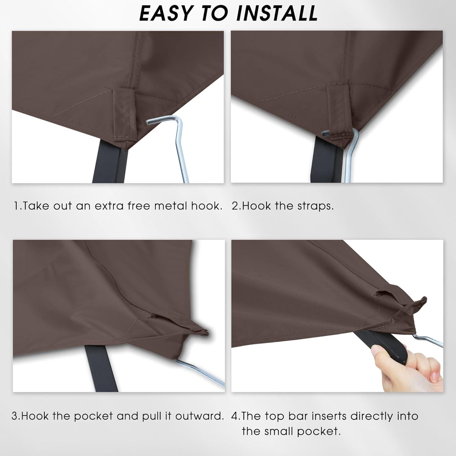 Techo de Reemplazo MASTERCANOPY para Gazebo L-GG001PST-F