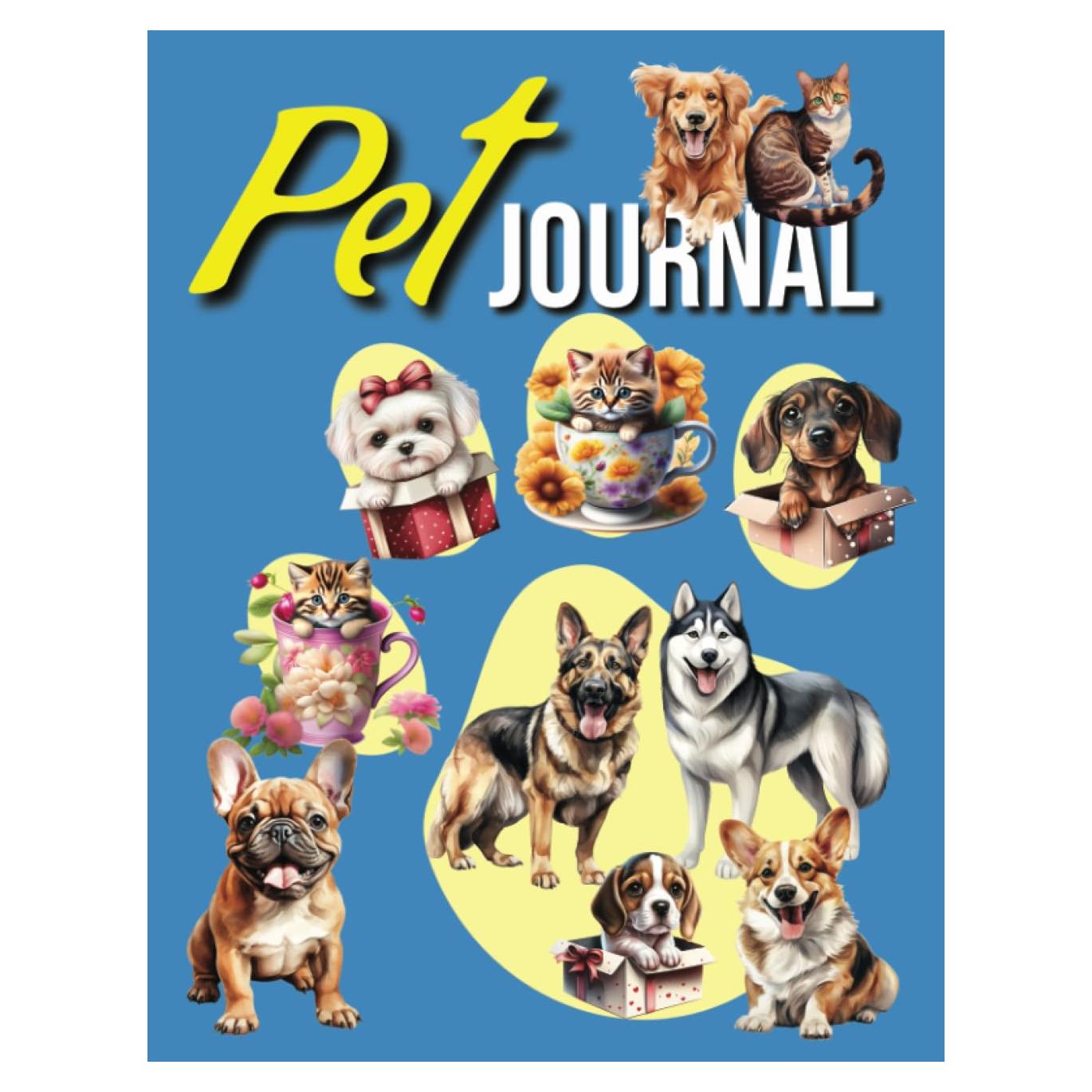 Diario de Mascotas Guardian 105 Páginas Tapa Blanda