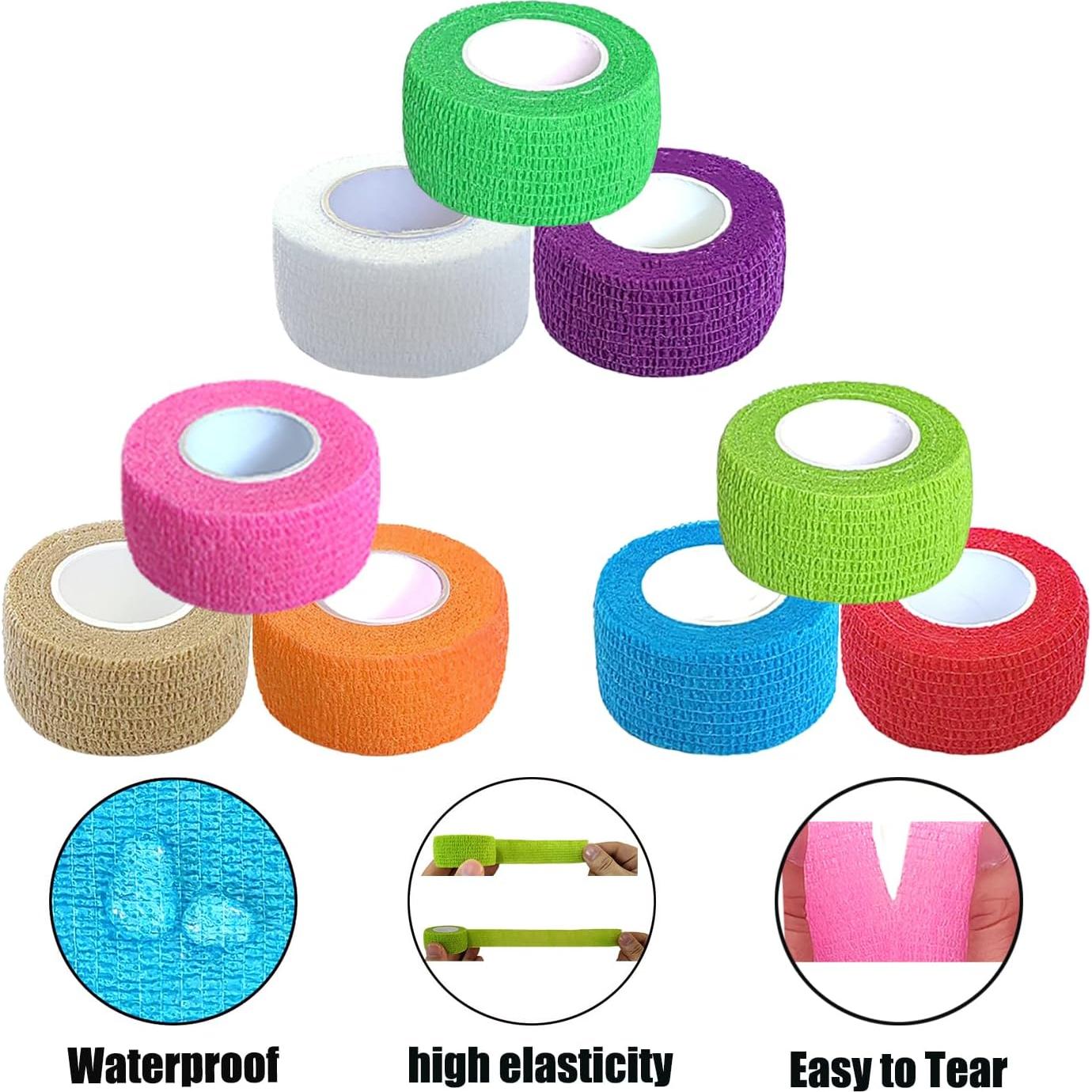 Paquete de 12 vendajes autoadhesivos Erewa 2,5 cm x 4,5 m