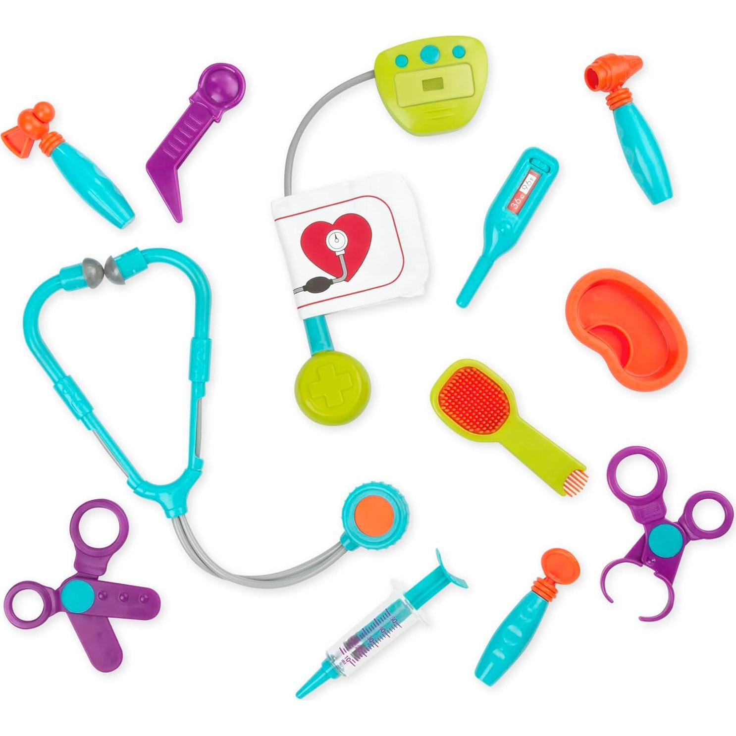 Juego de Veterinario Battat con Cachorro Dálmata - 15 Piezas